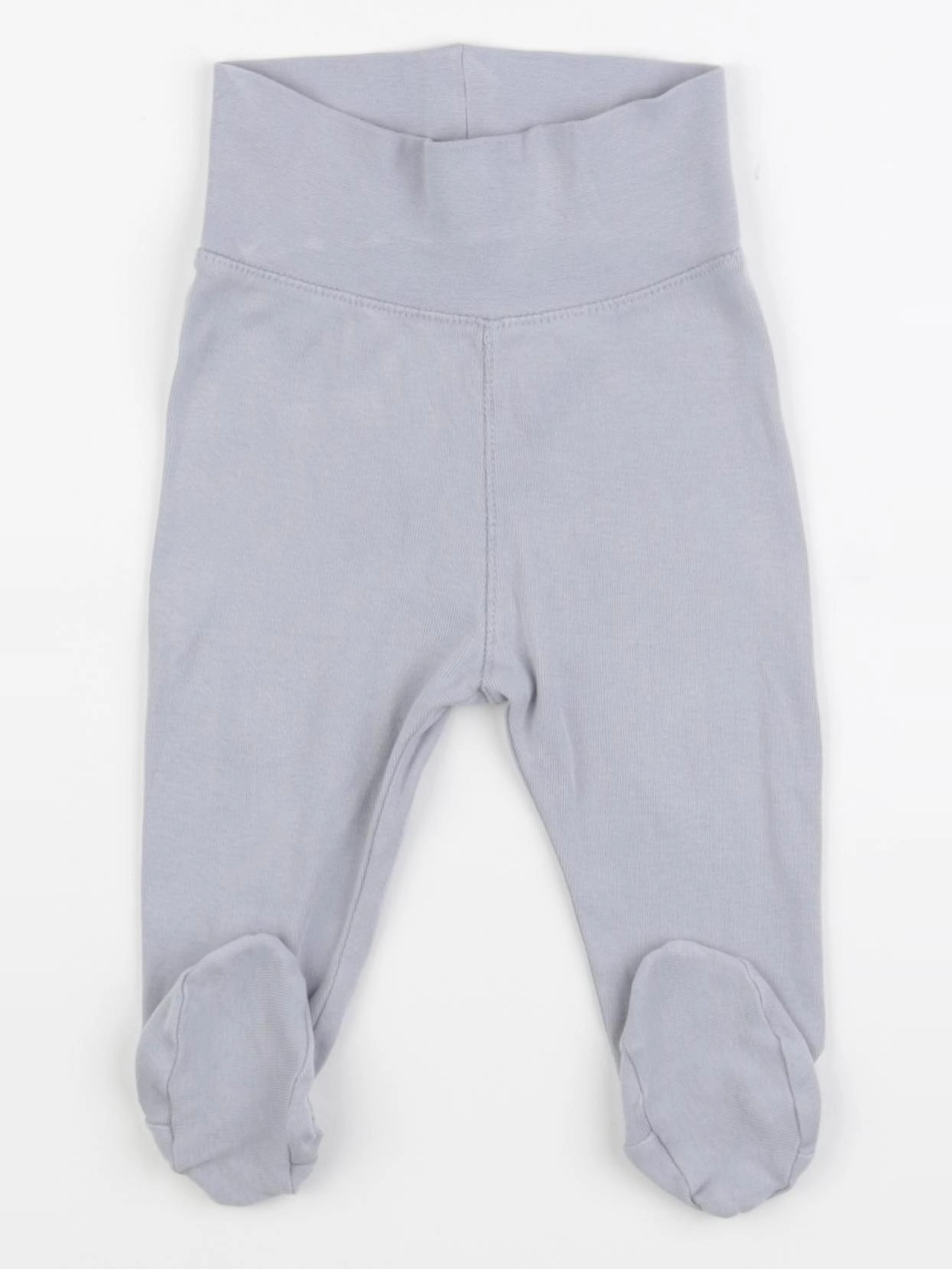 H&M - legging bleu - 4/6 mois
