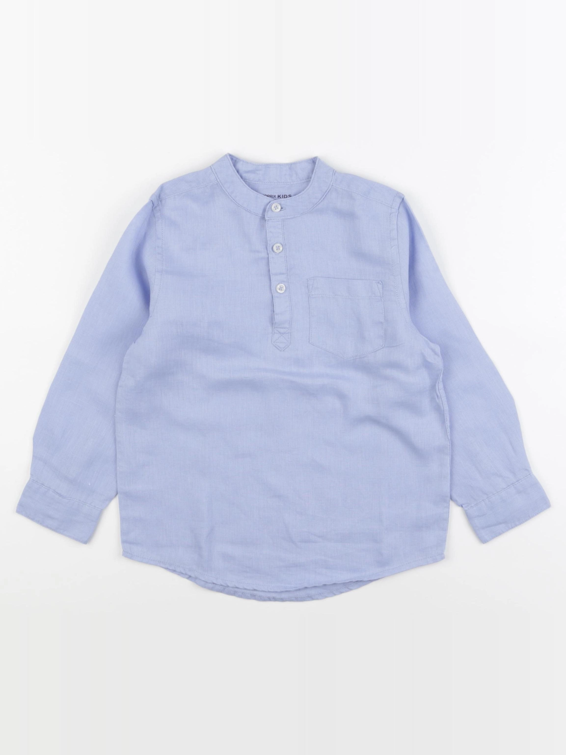 Monoprix - chemise bleu - 5 ans
