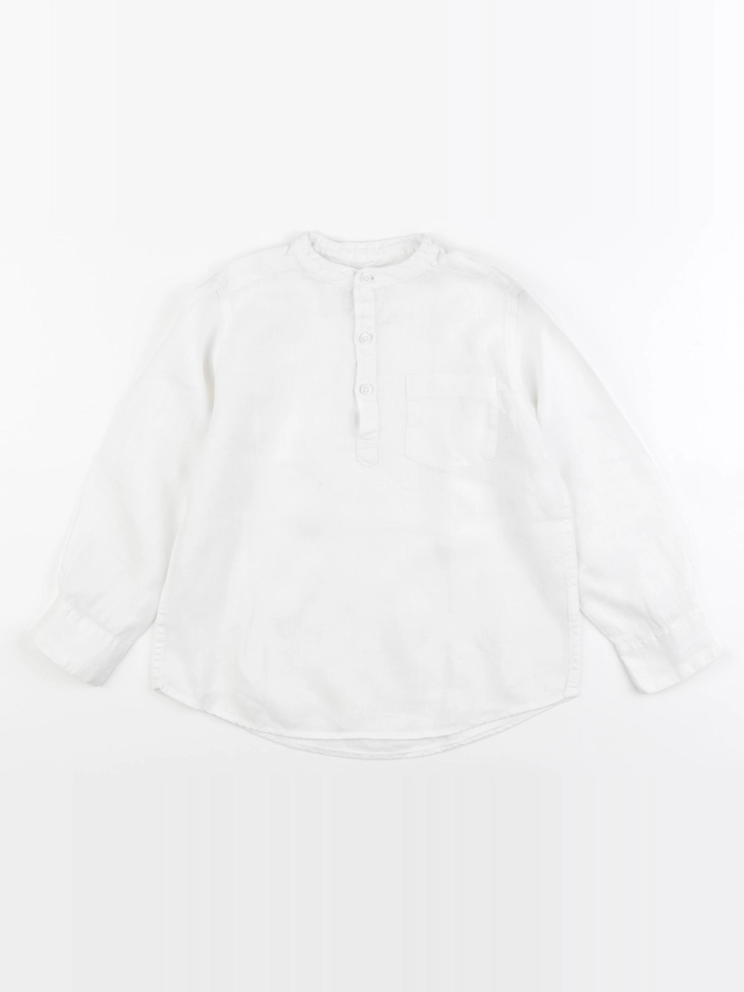 Monoprix - chemise blanc - 5 ans
