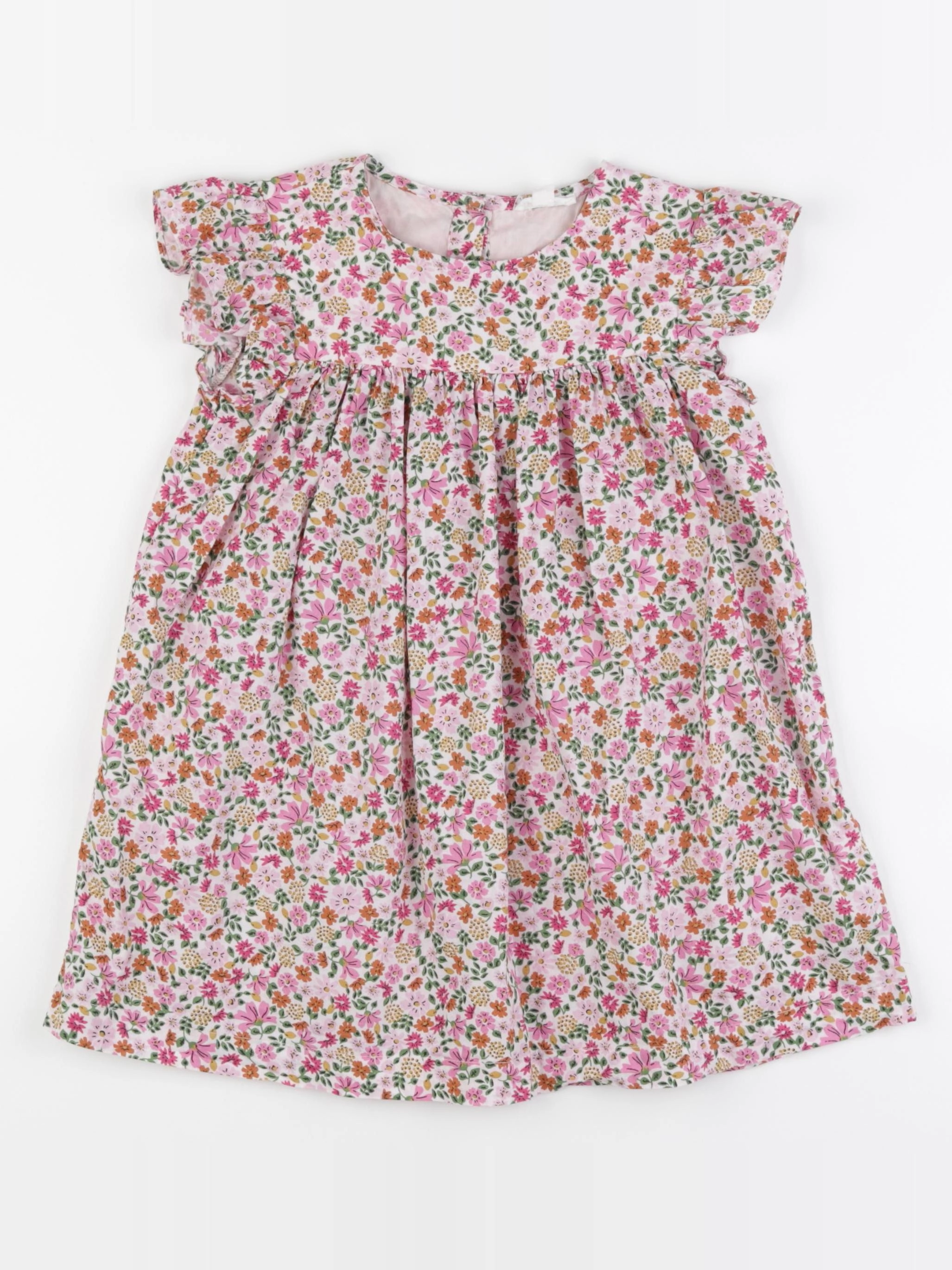Vertbaudet - robe multicolore - 4 ans