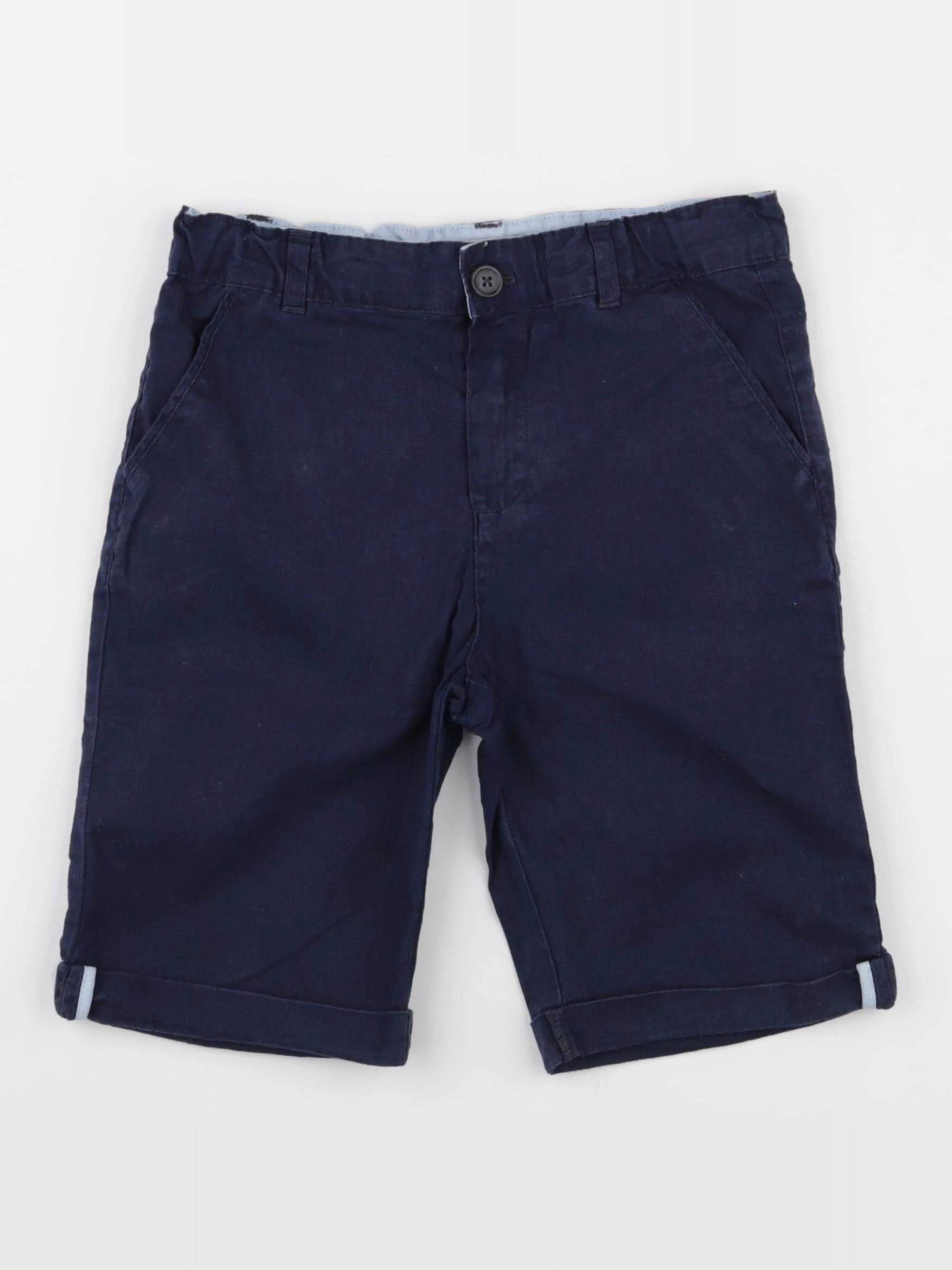 Vertbaudet - short bleu - 7 ans