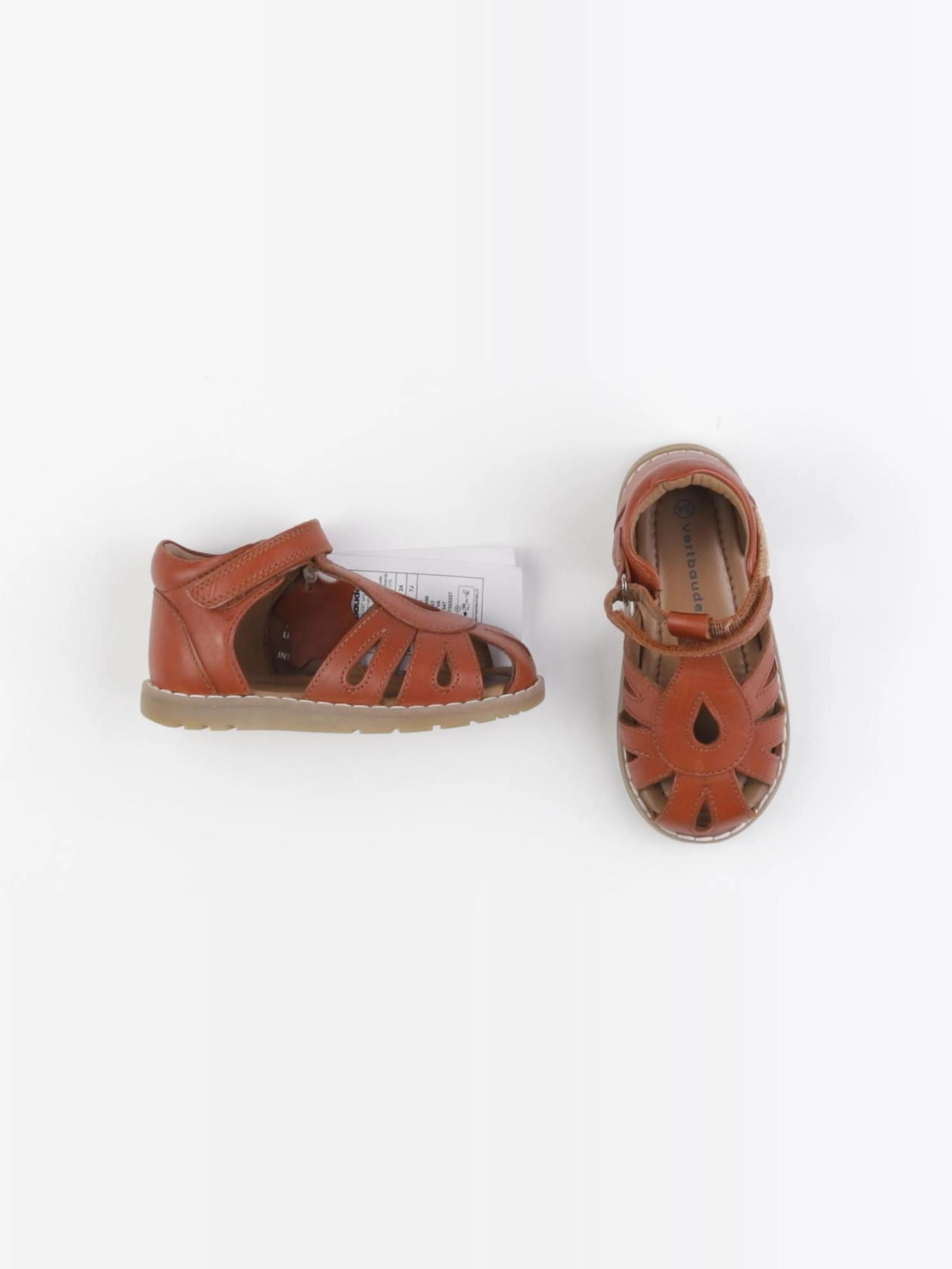 Vertbaudet - sandales marron - pointure 24