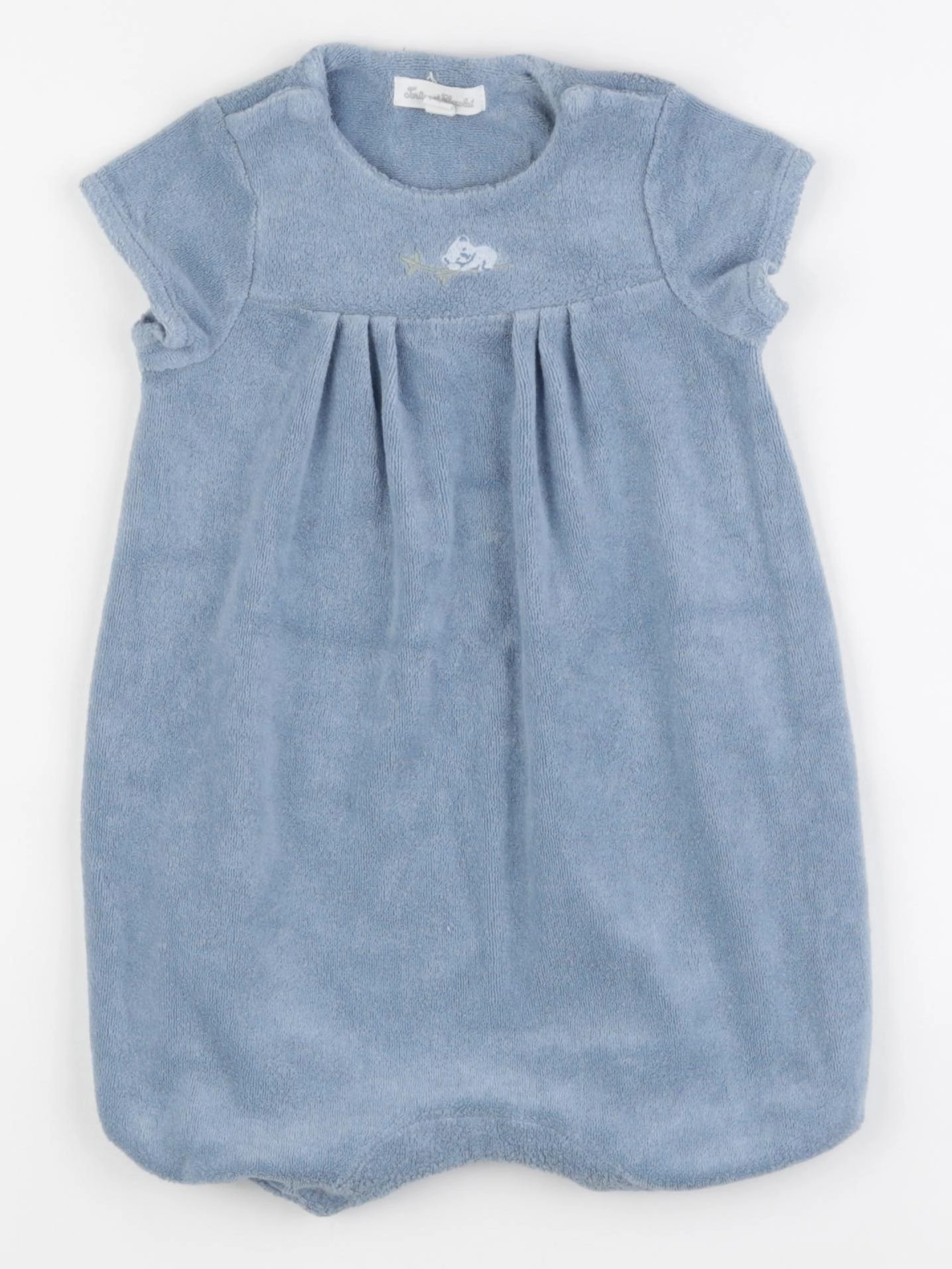 Tartine & Chocolat - pyjama velours bleu - 18 mois