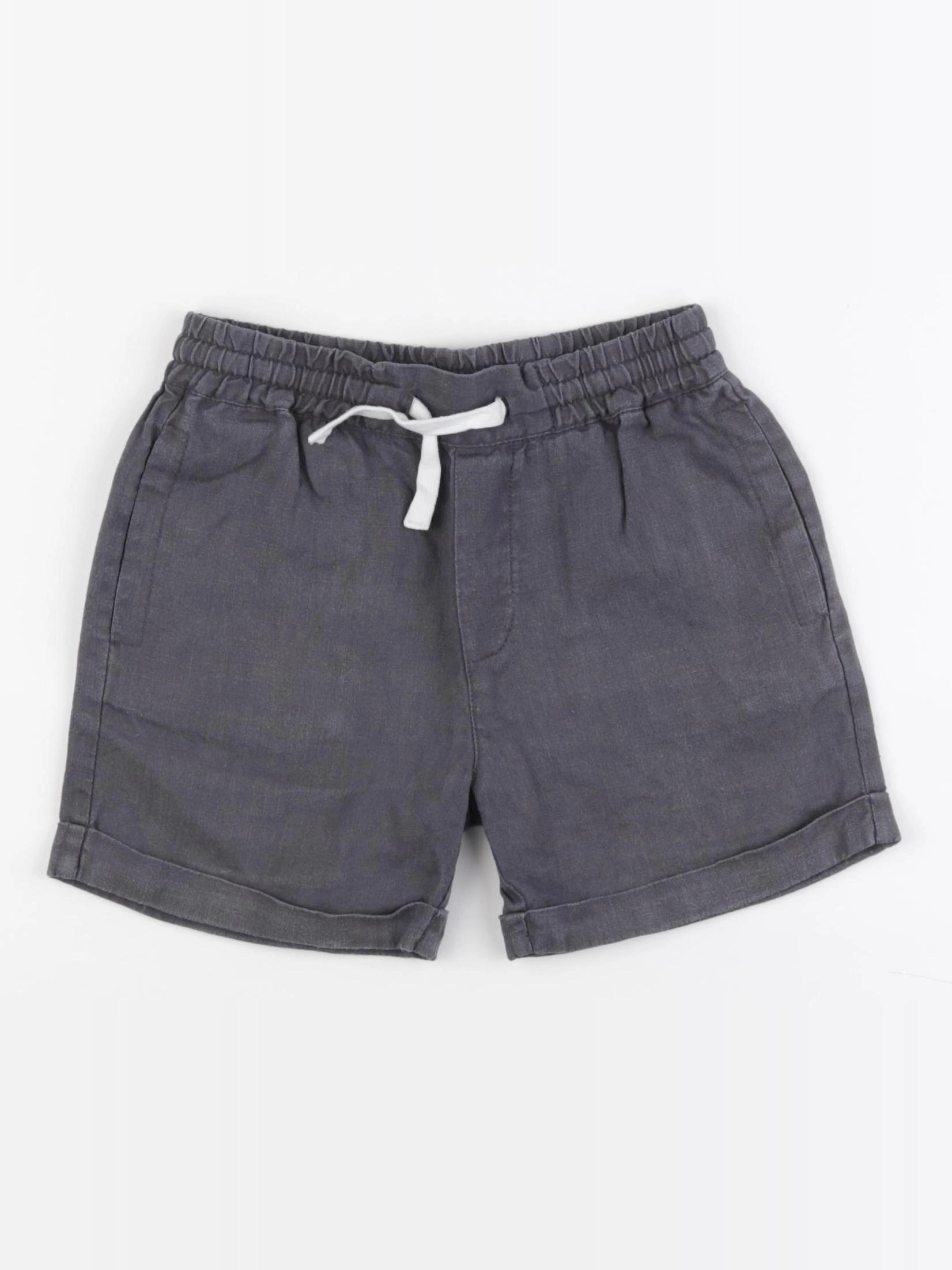 Vertbaudet - short gris - 6 ans