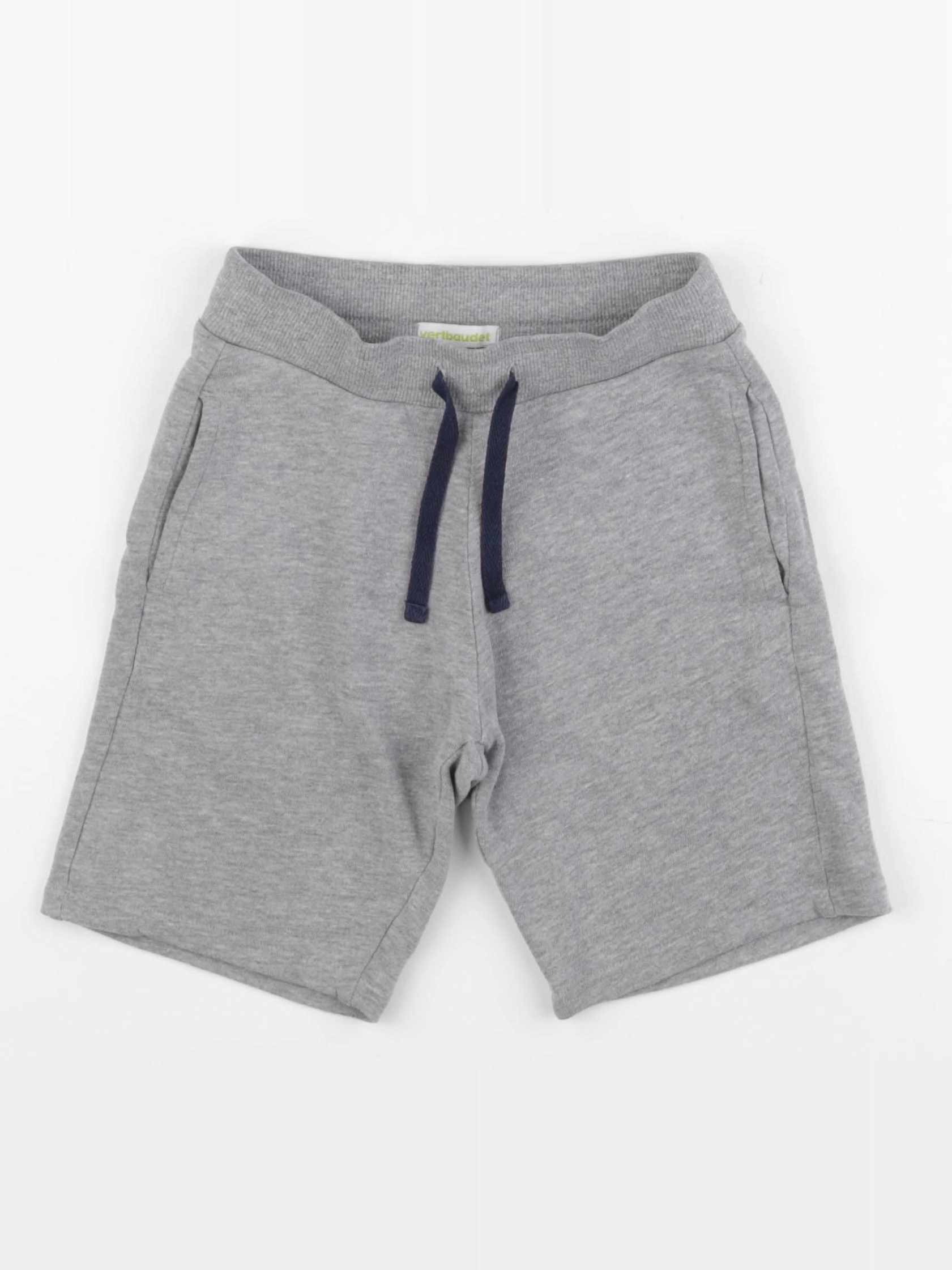 Vertbaudet - short gris - 8 ans