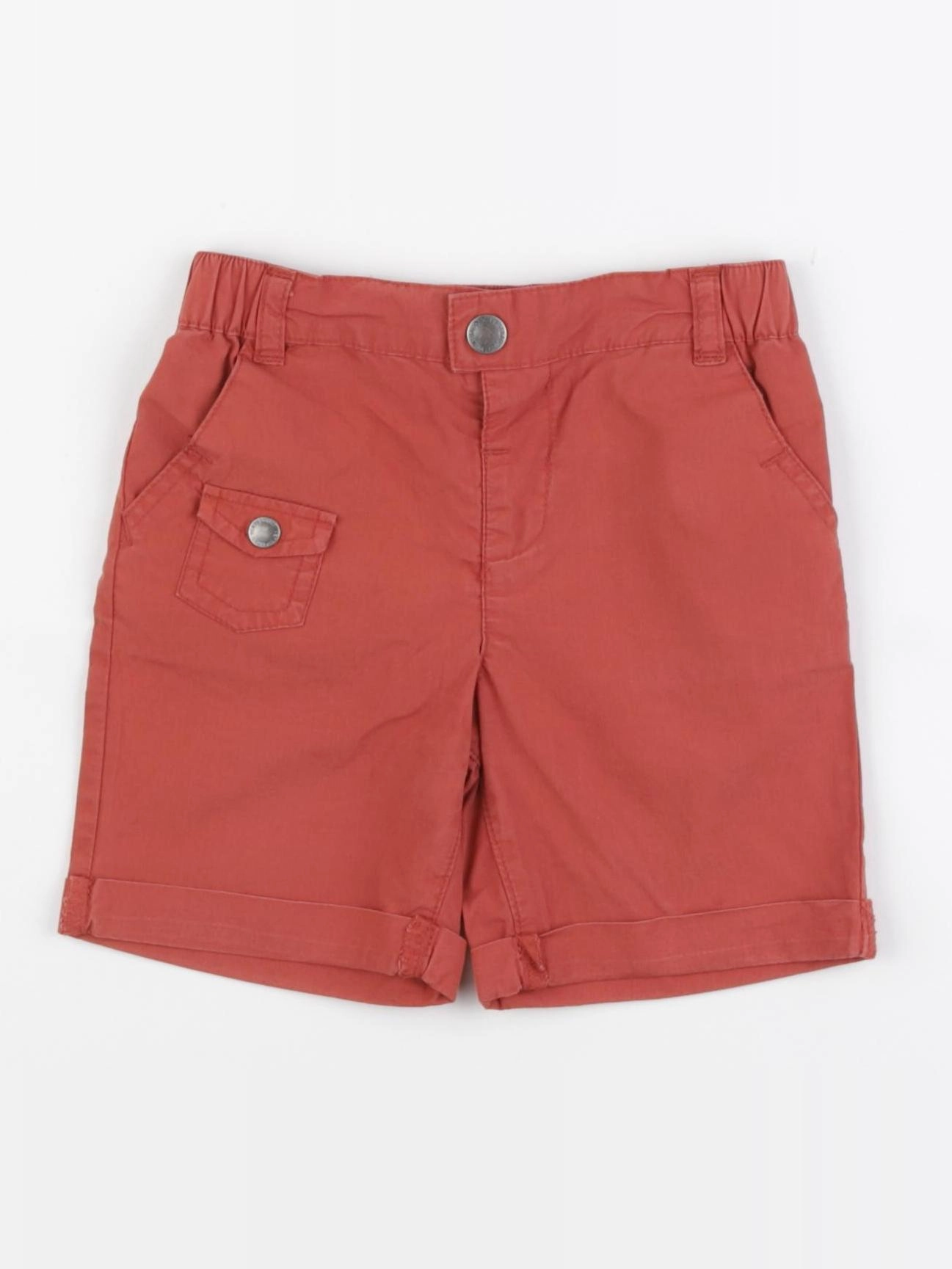 Vertbaudet - short rouge - 3 ans