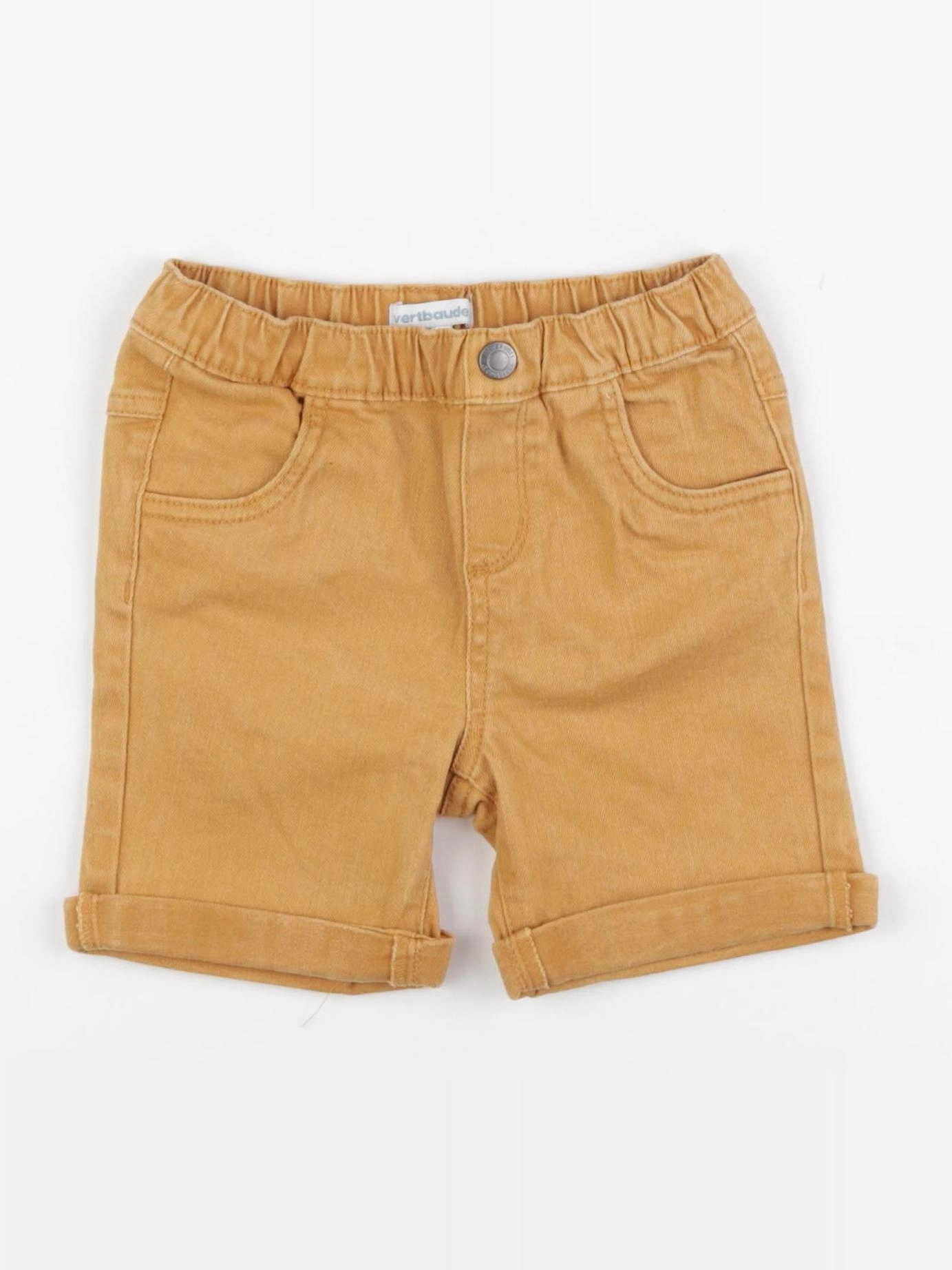 Vertbaudet - short jaune - 36 mois