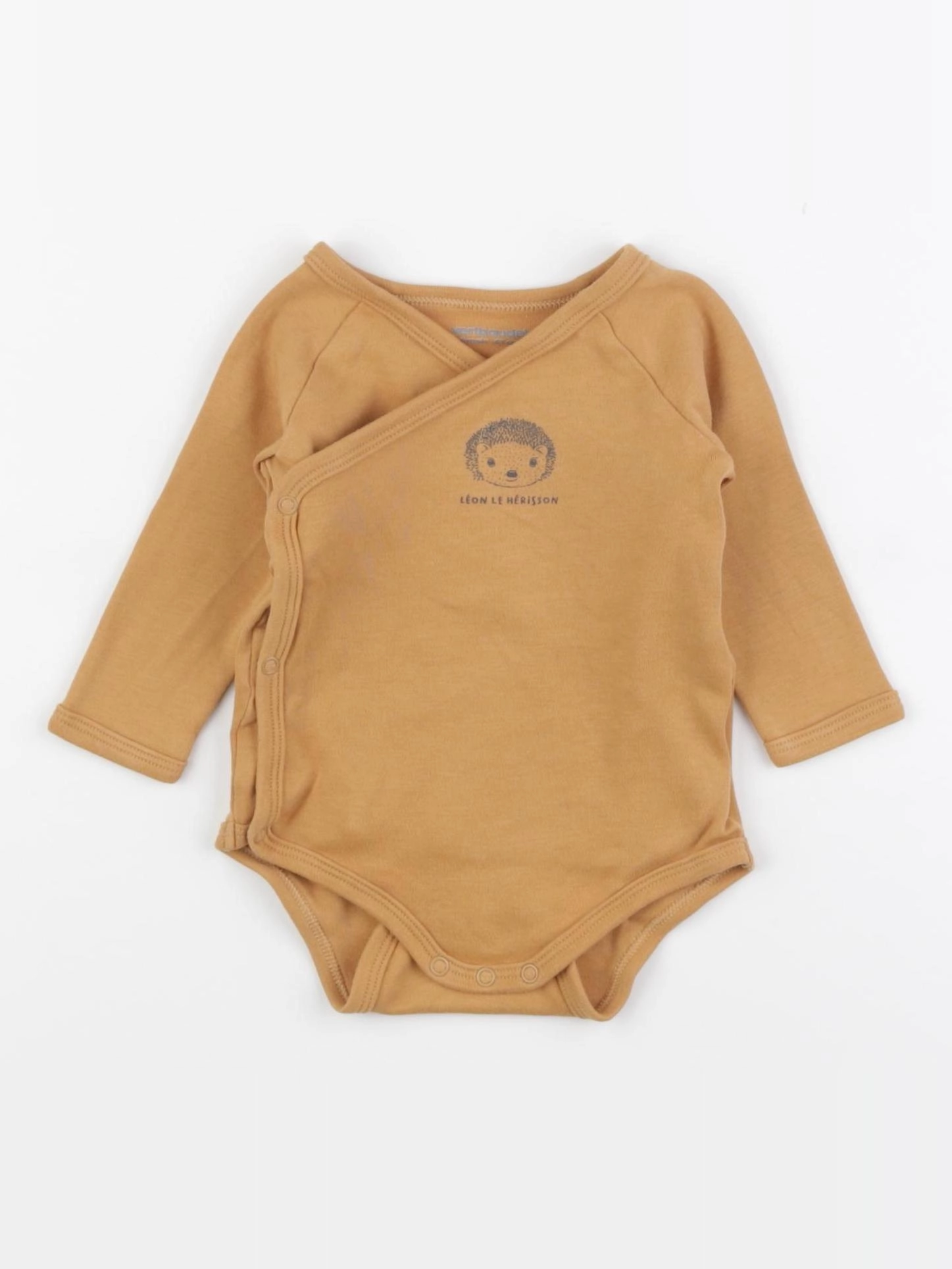 Vertbaudet - body marron - 6 mois