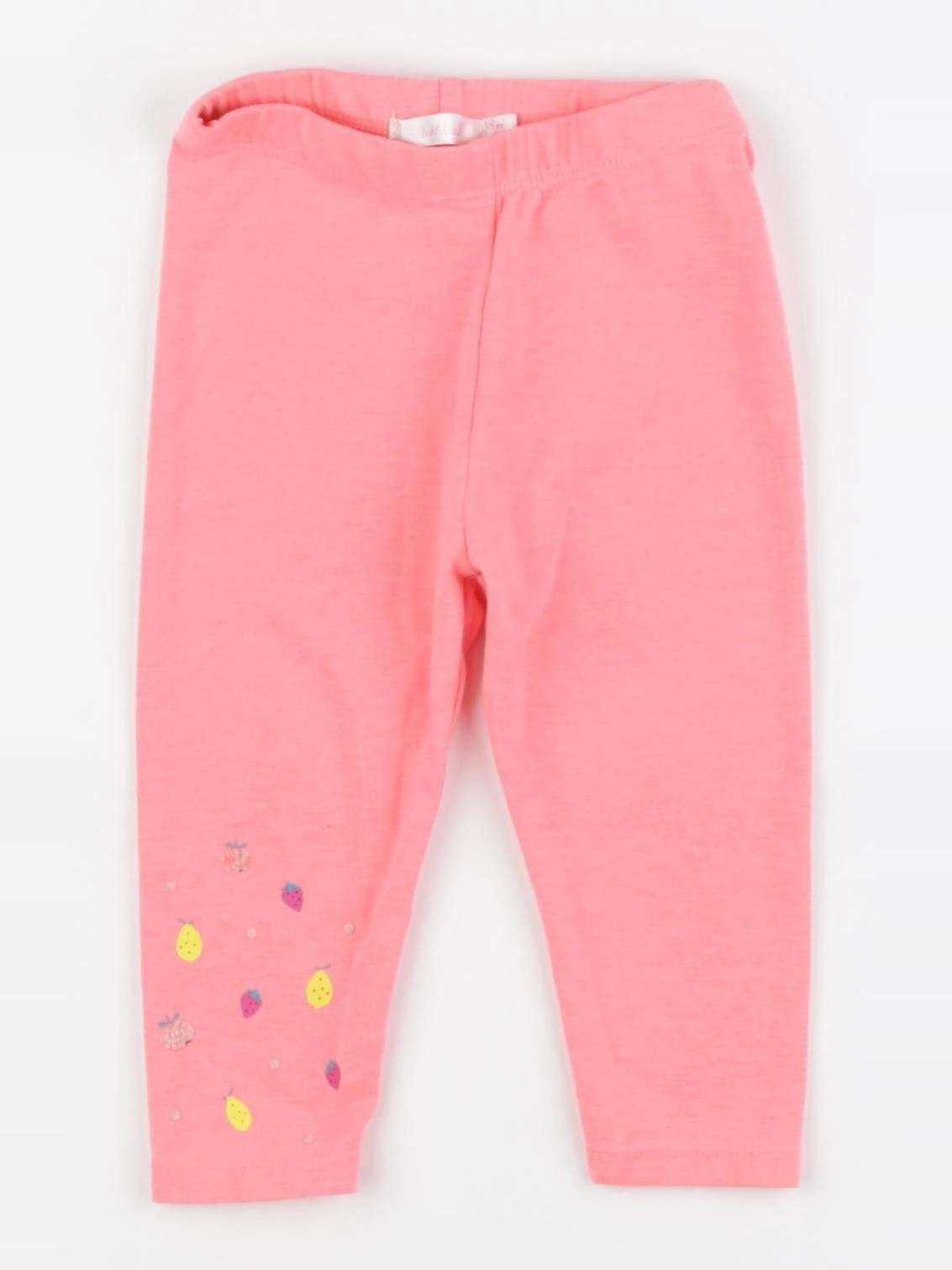Billie Blush - legging rose fluo - 18 mois