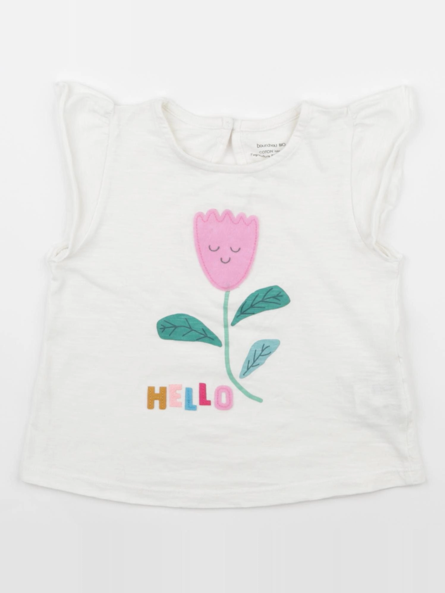 Boutchou - débardeur blanc - 24 mois