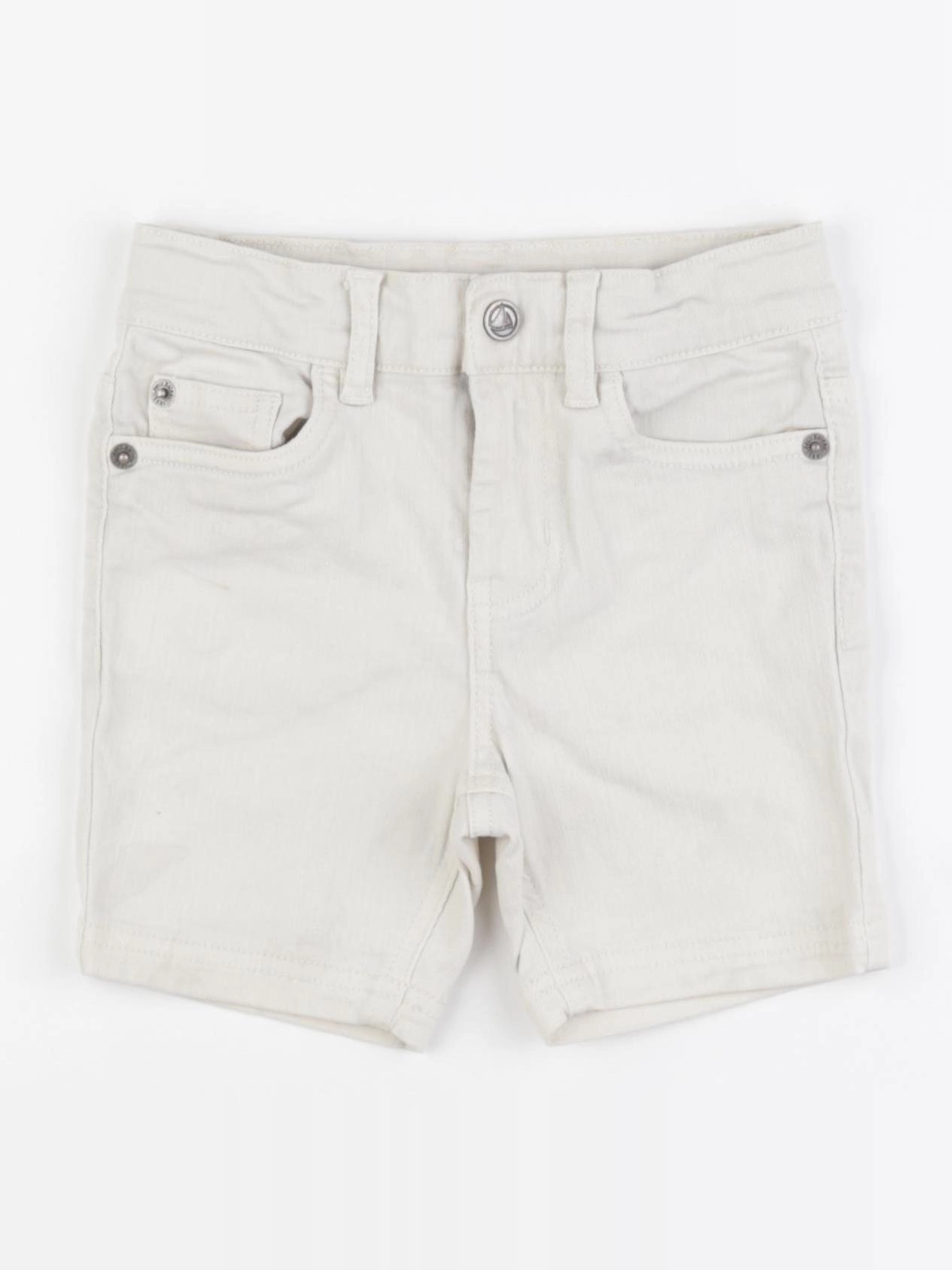 Petit Bateau - short beige - 3 ans