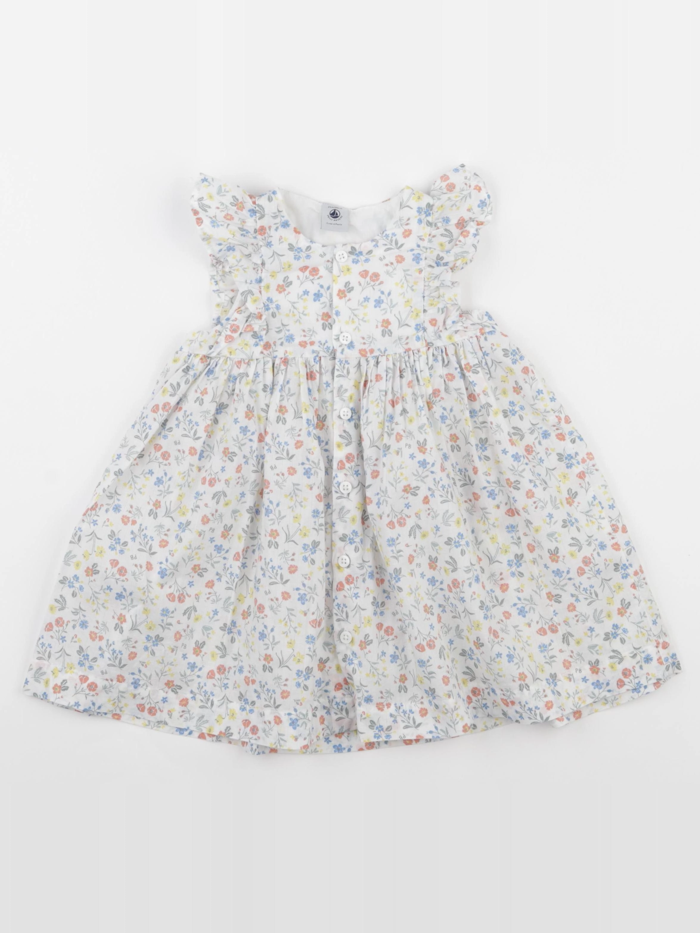 Boutchou - robe multicolore - 24 mois
