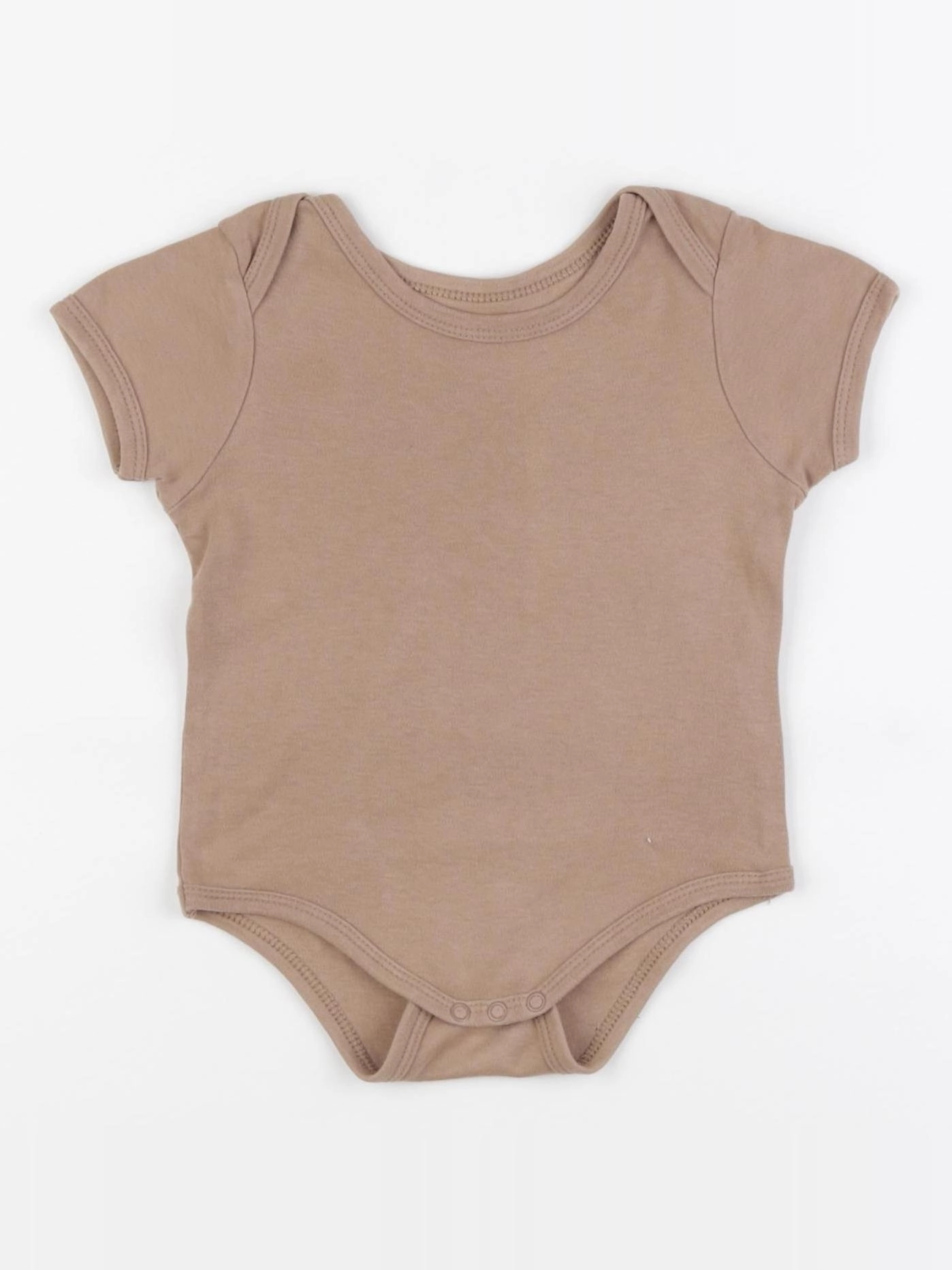 Vertbaudet - body marron - 12 mois