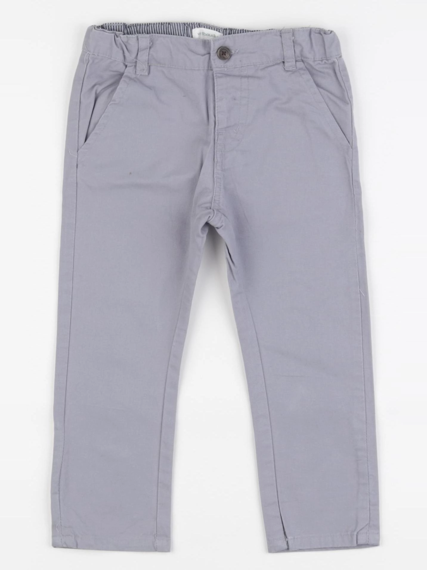 Vertbaudet - pantalon gris - 18 mois