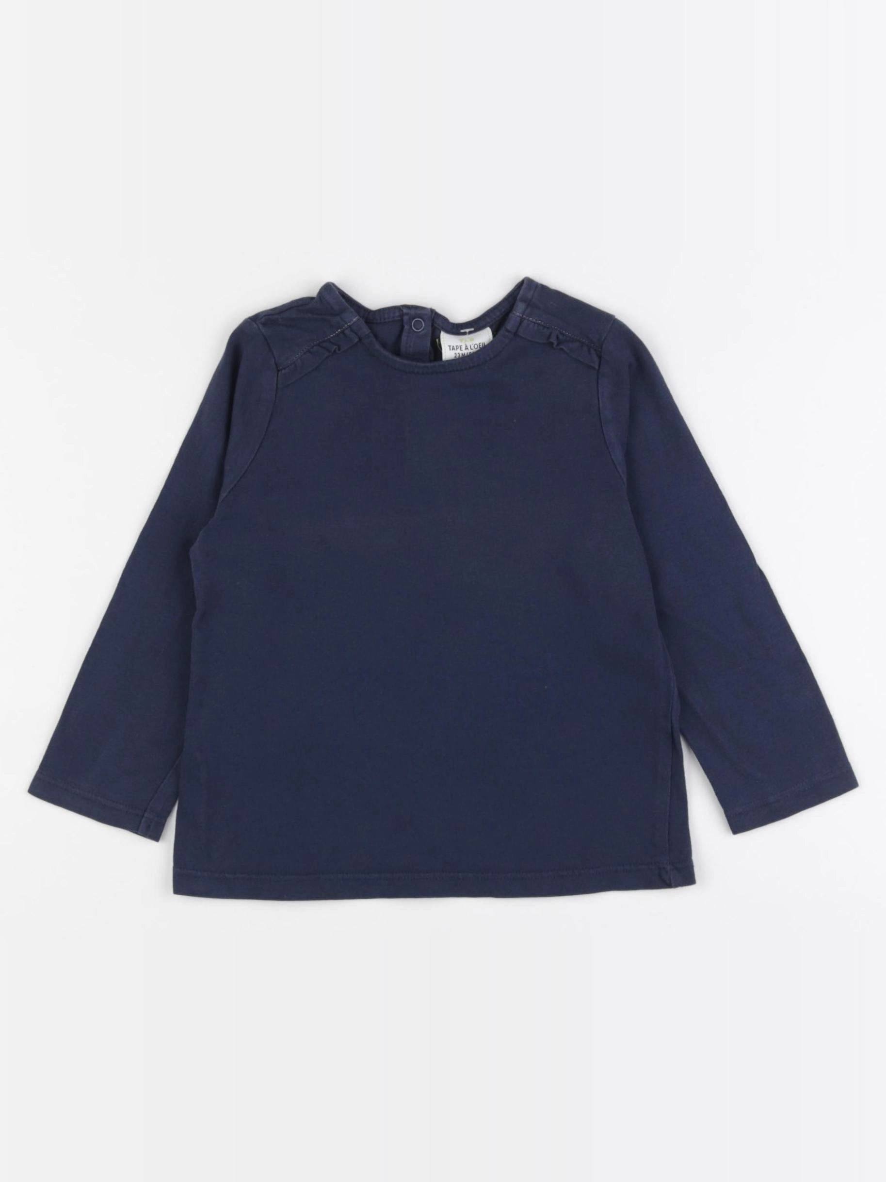 Tape à l'oeil - tee-shirt bleu - 23 mois
