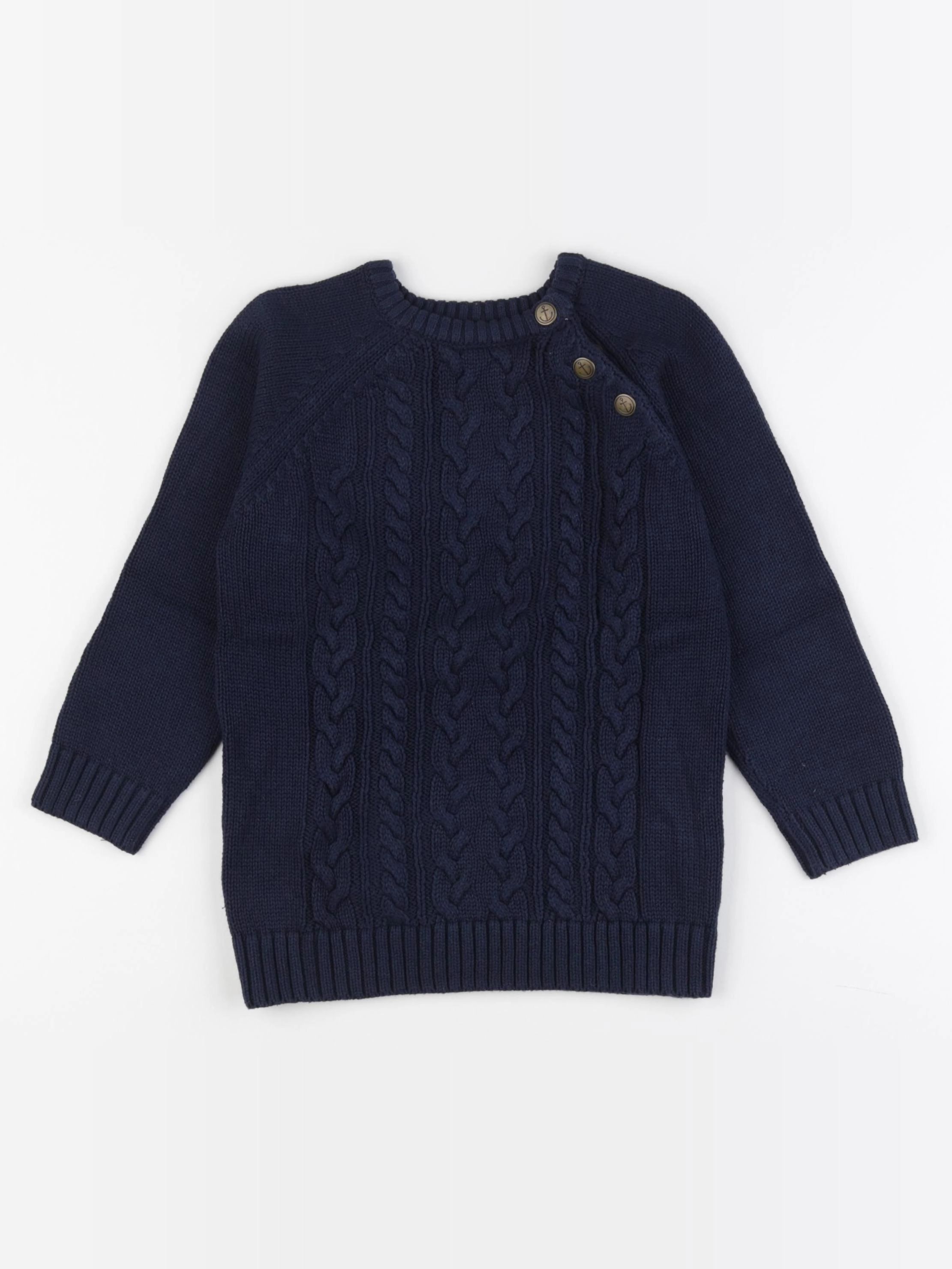 Vertbaudet - pull bleu - 5 ans