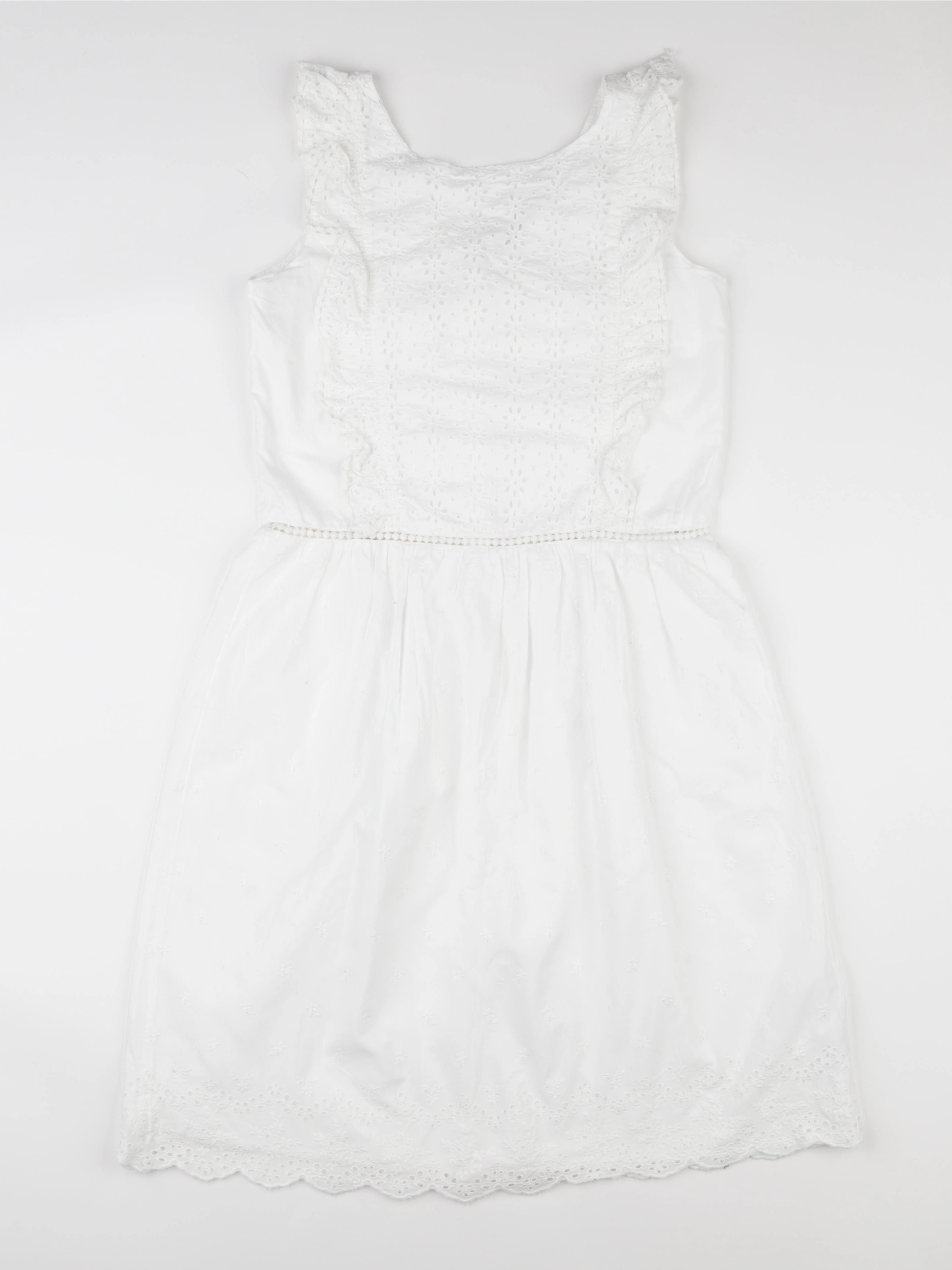 Vertbaudet - robe blanc - 12 ans