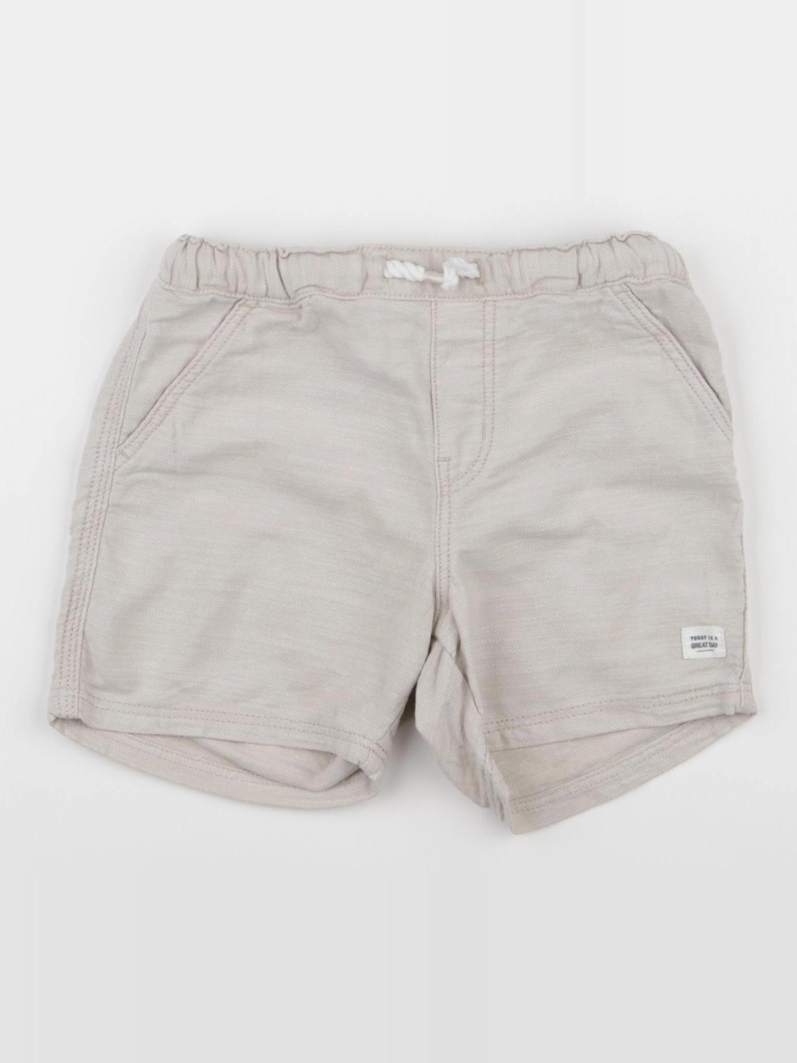 H&M - short beige - 3 ans