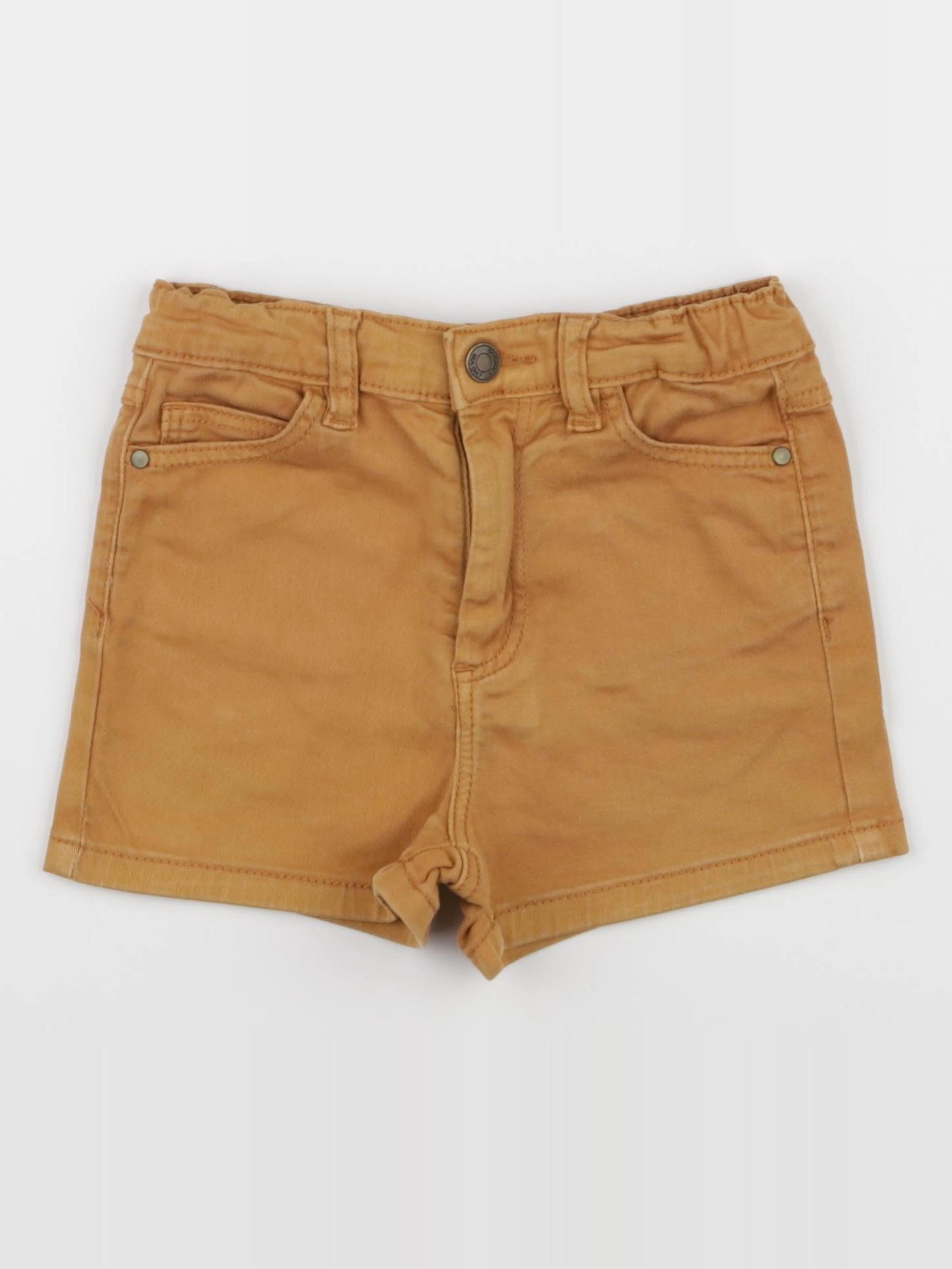 Little Cigogne - short jaune - 6 ans