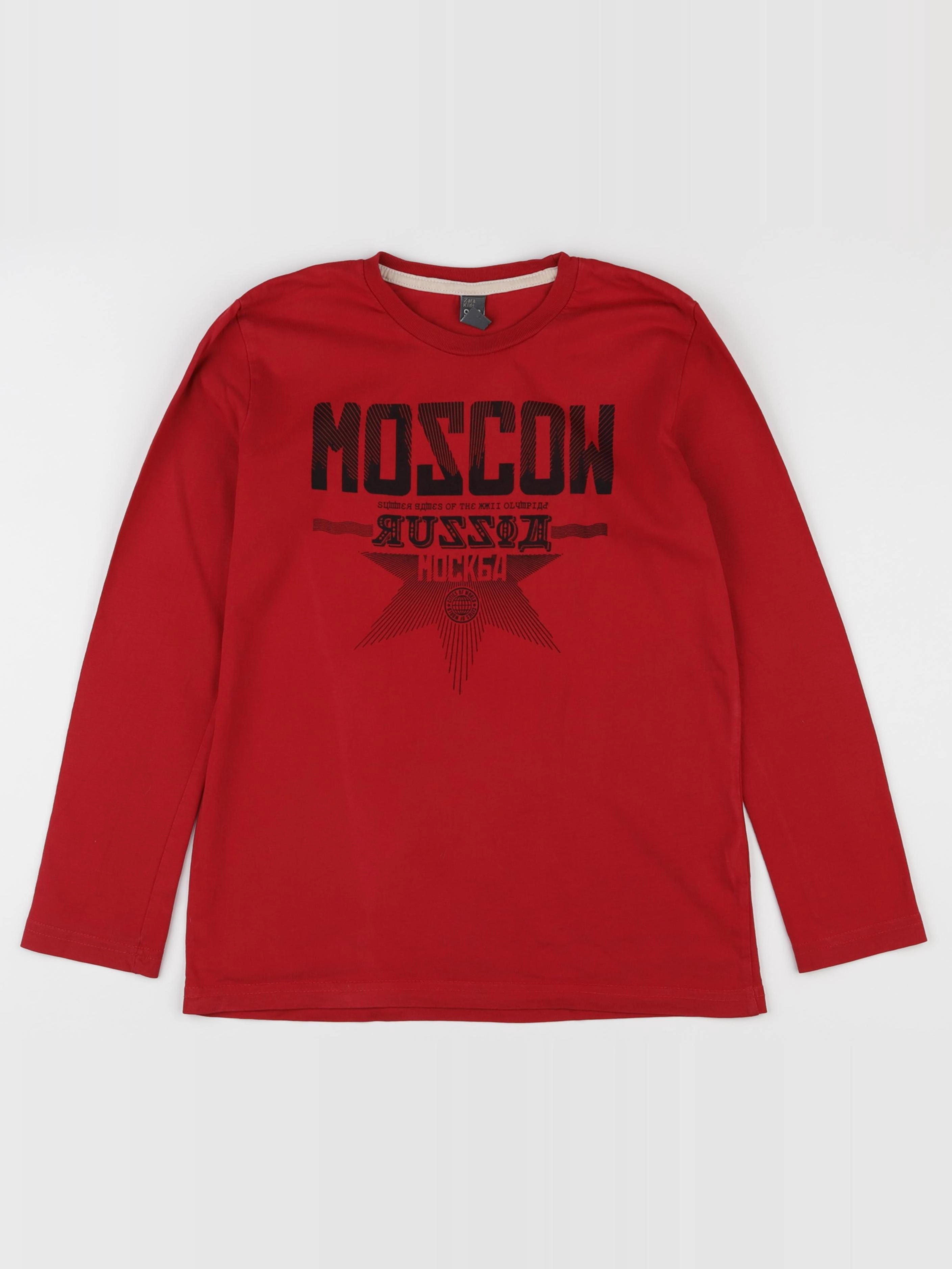 Zara - tee-shirt rouge - 9/10 ans