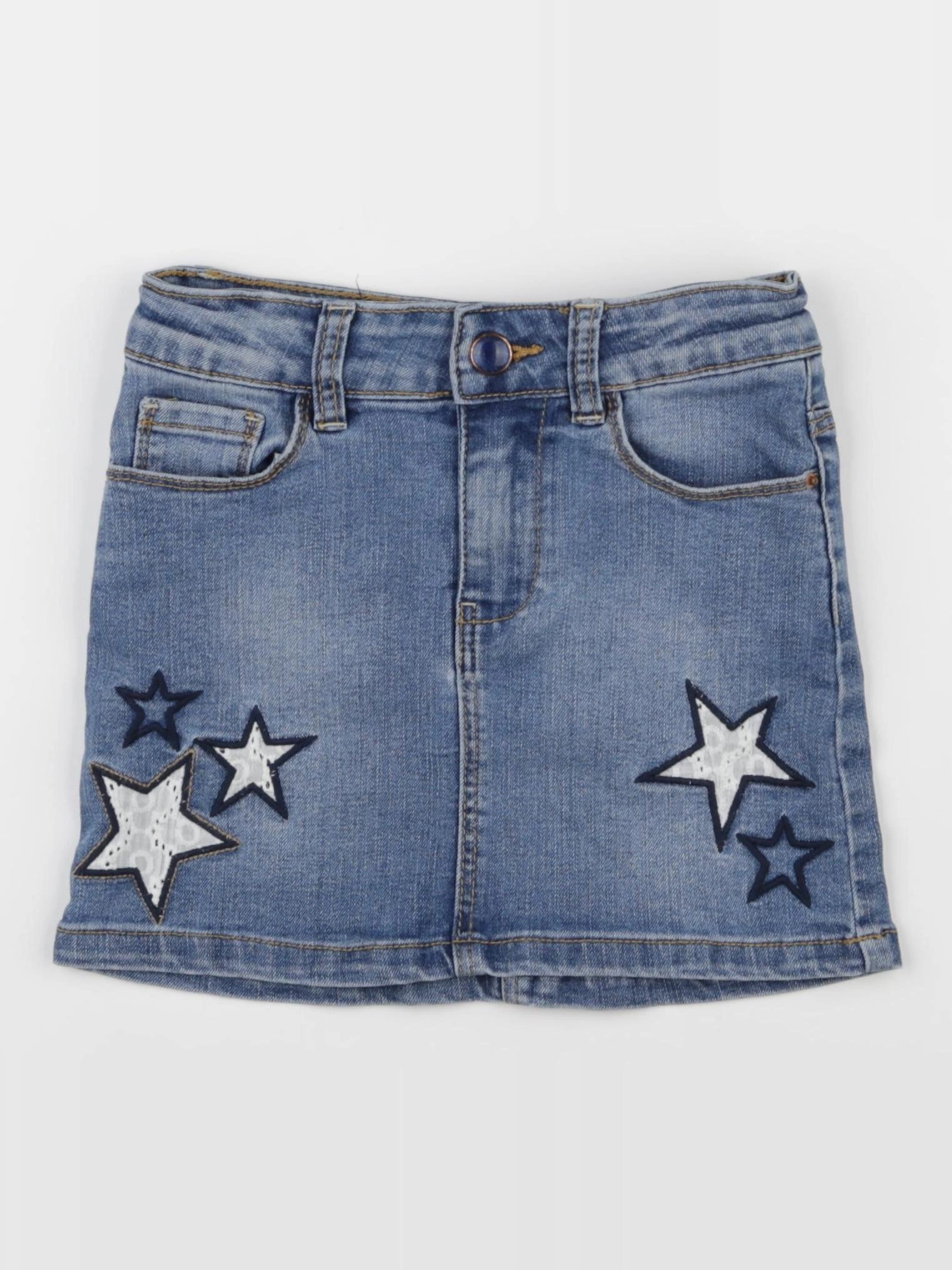 IKKS - jupe bleu - 6 ans