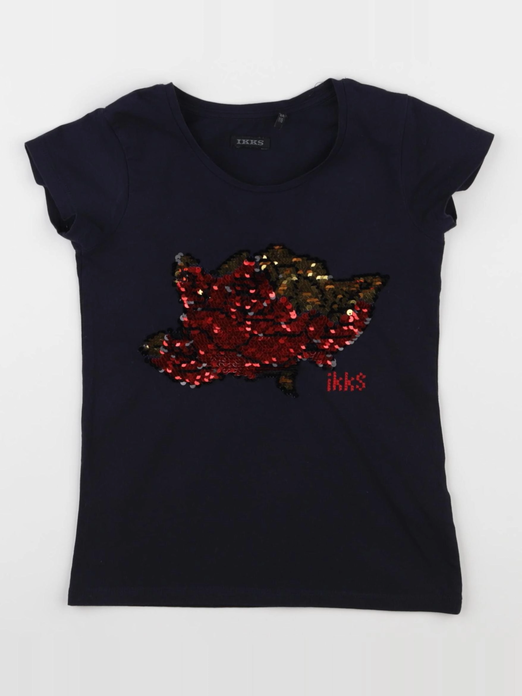 IKKS - tee-shirt bleu - 6 ans