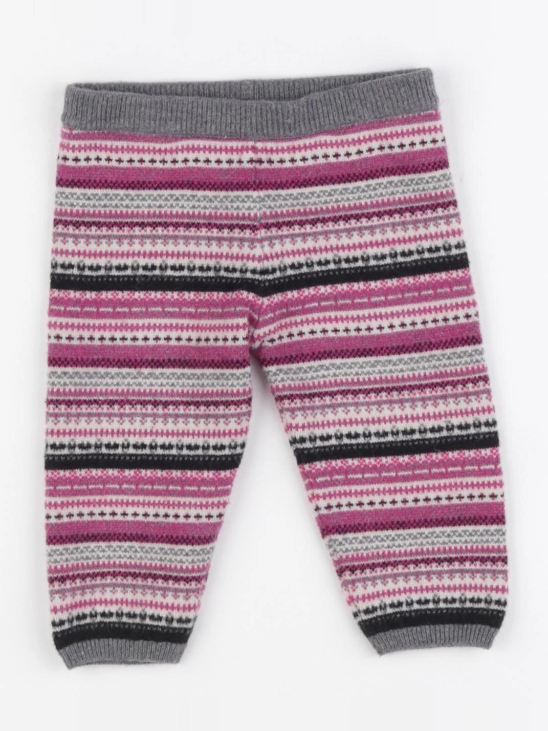 Boutchou - legging rose, gris - 6 mois