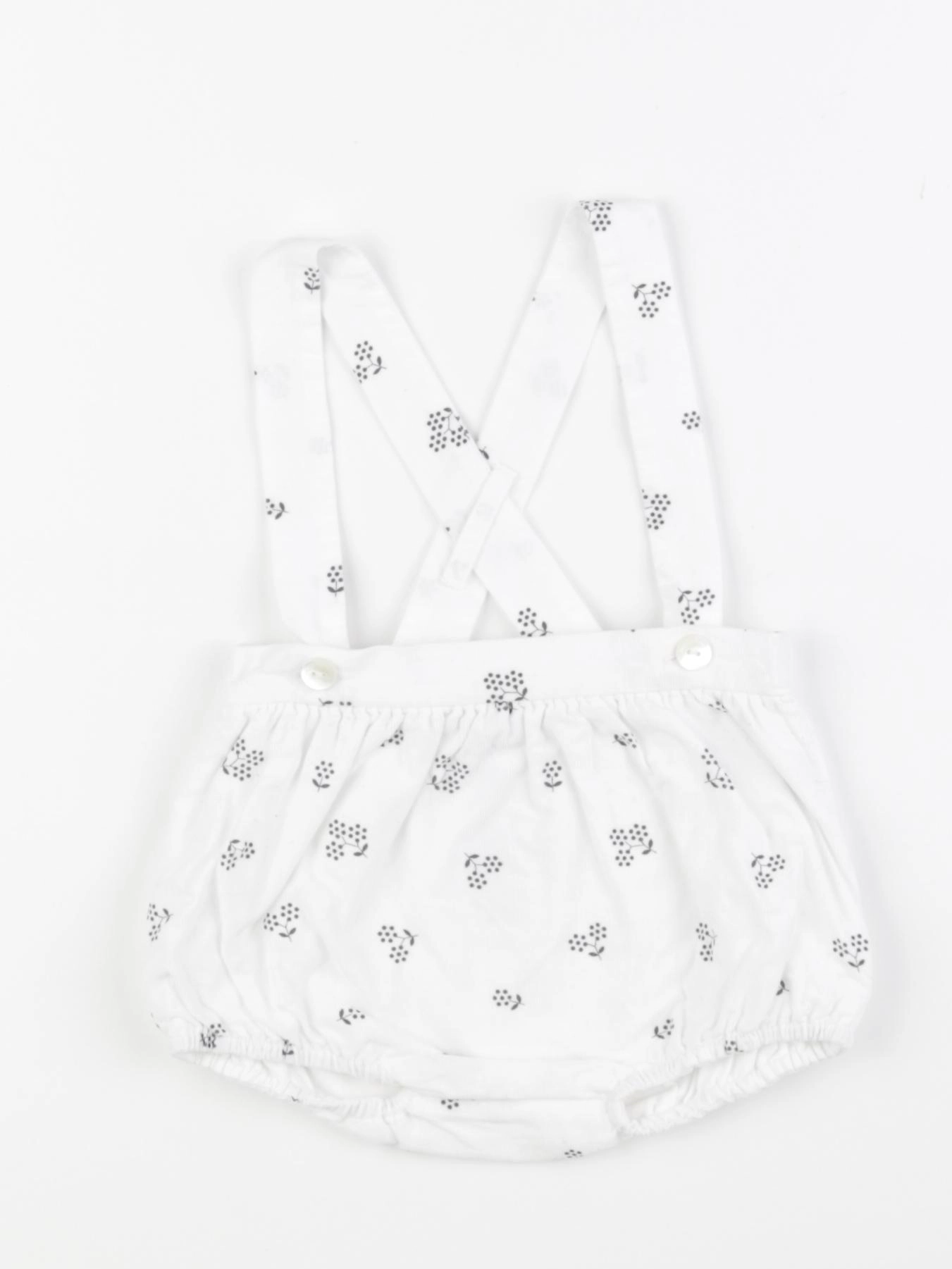 Jacadi - bloomer blanc - 6 mois