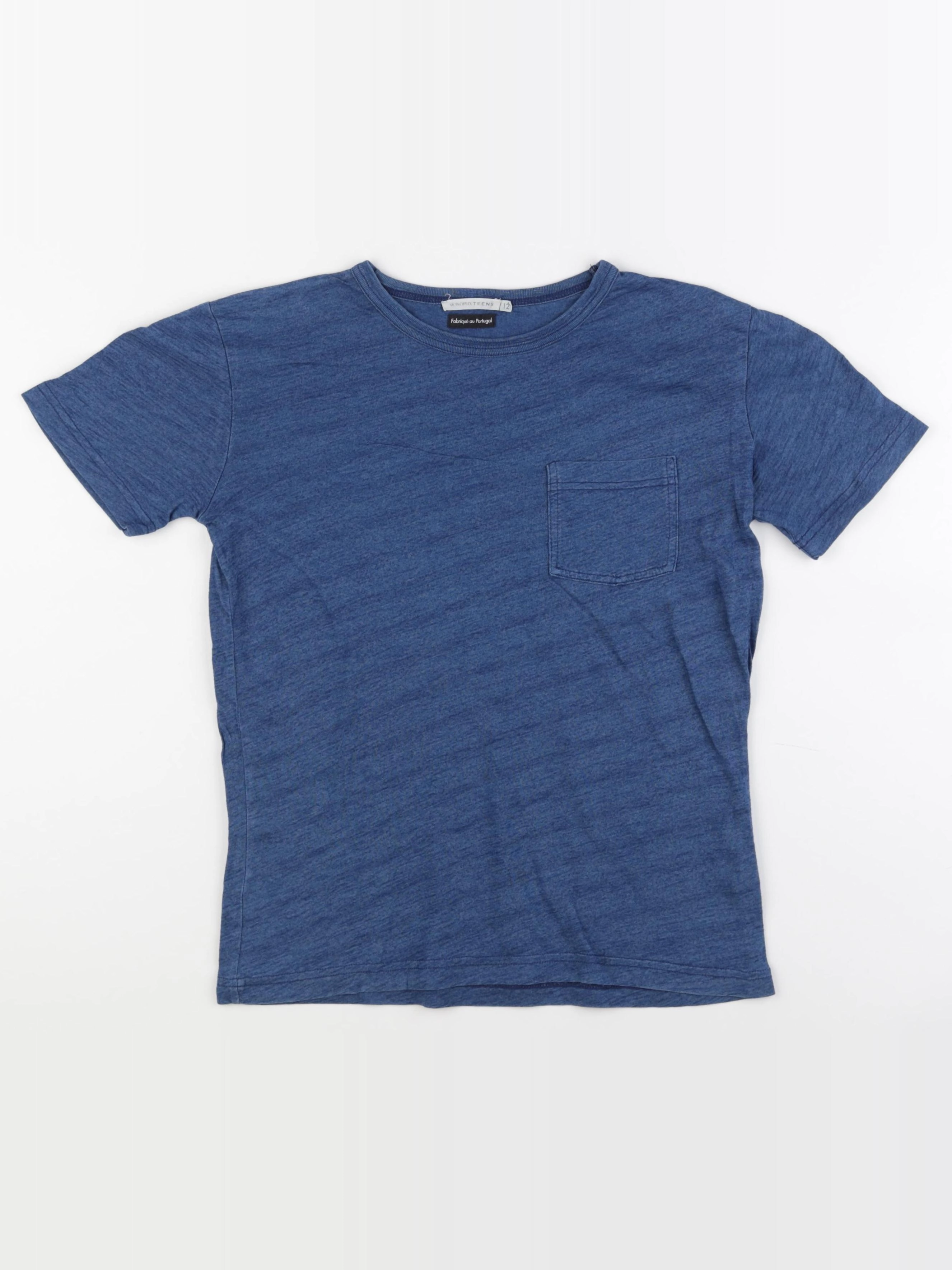 Monoprix - tee-shirt bleu - 12 ans