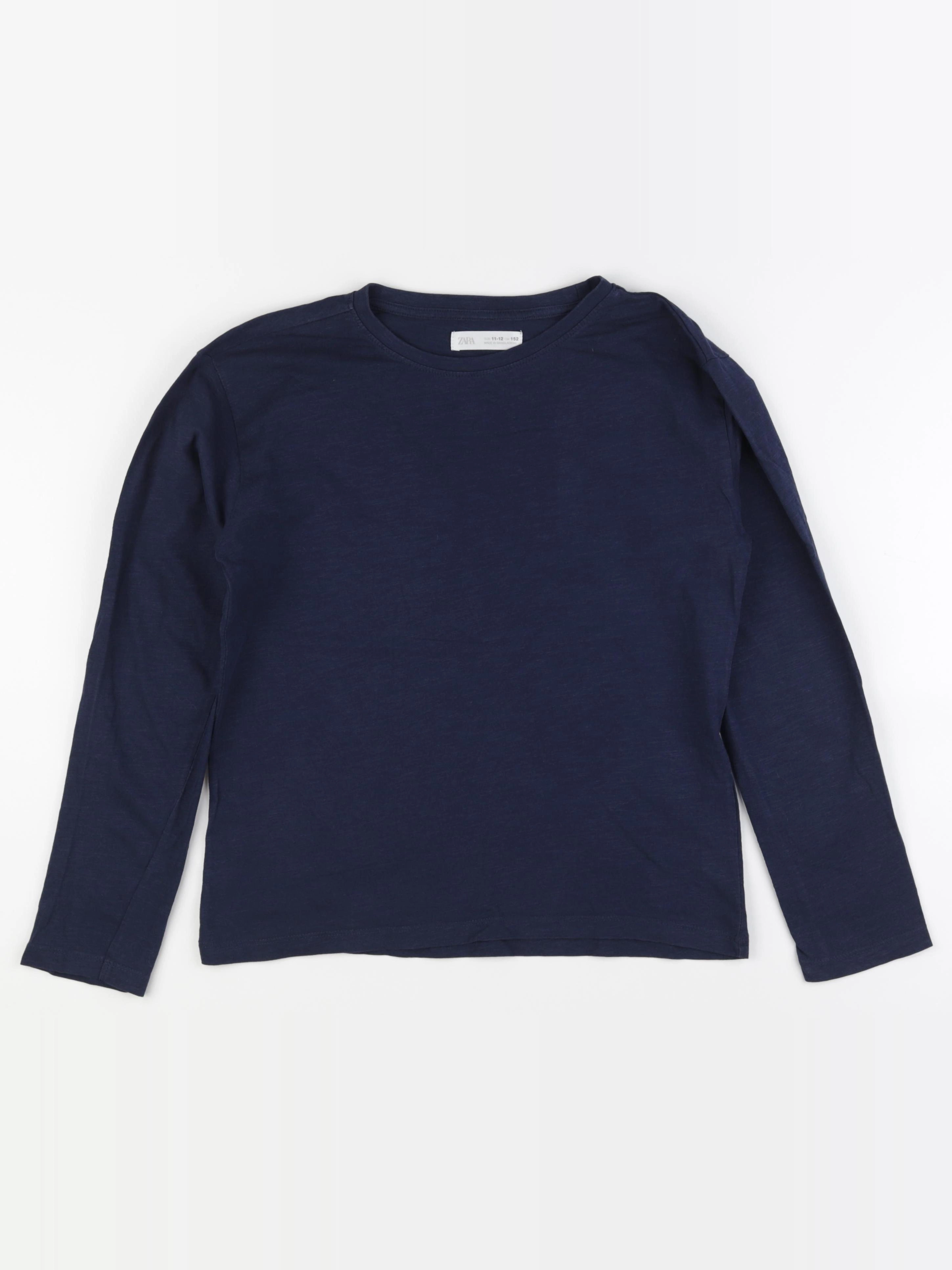 Zara - tee-shirt bleu - 11/12 ans