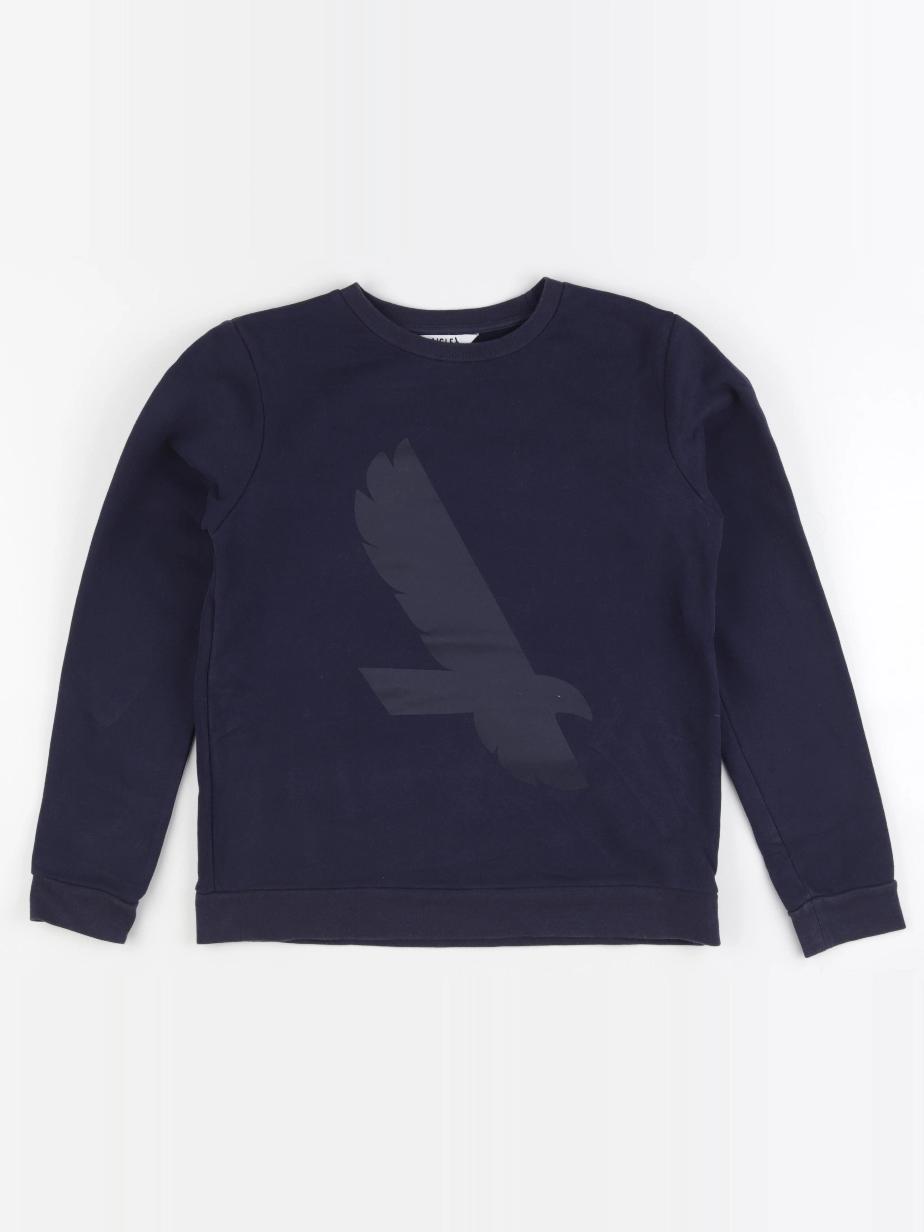 Aigle - sweat bleu - 14 ans