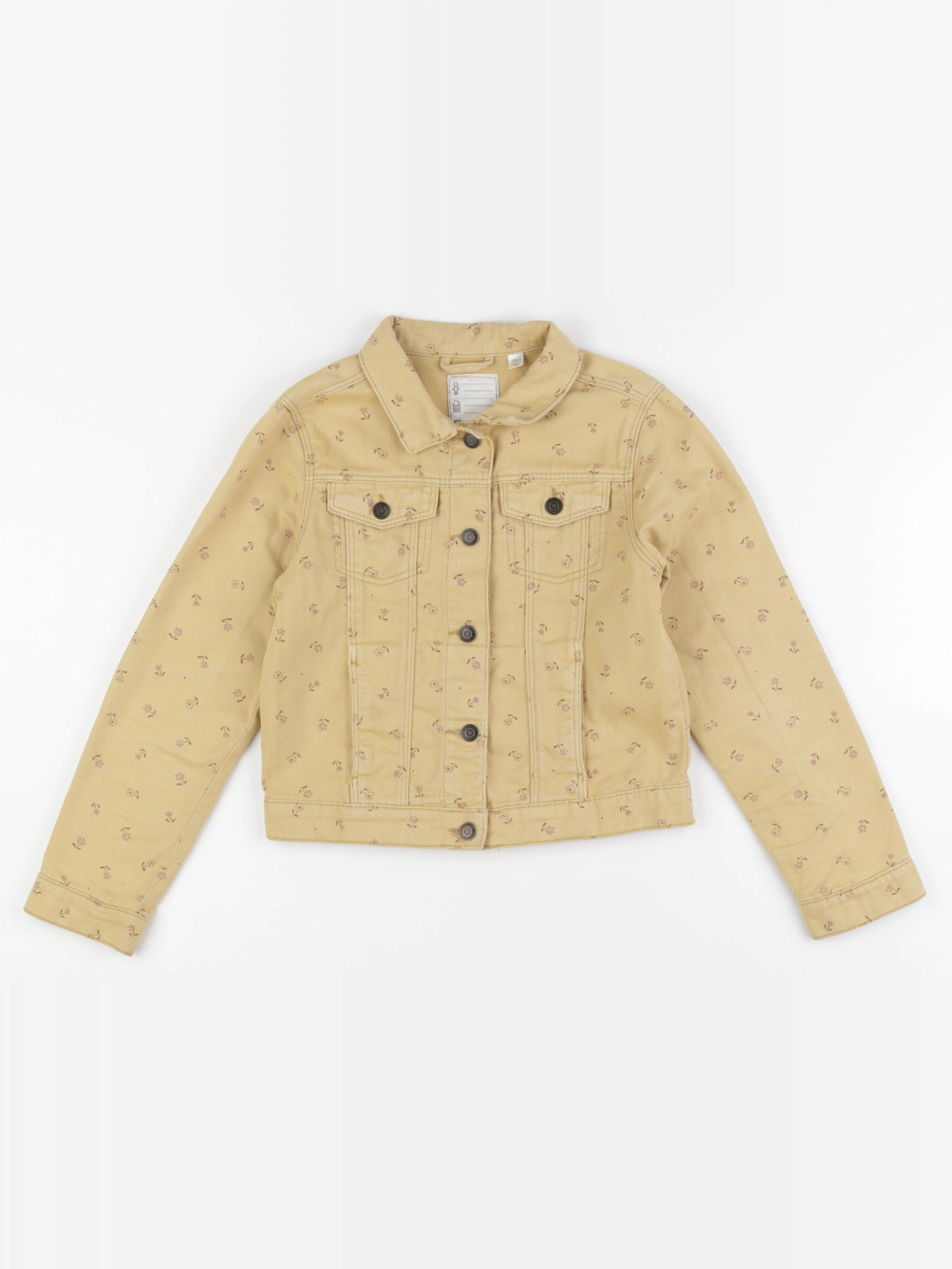 Vertbaudet - veste jaune - 8 ans