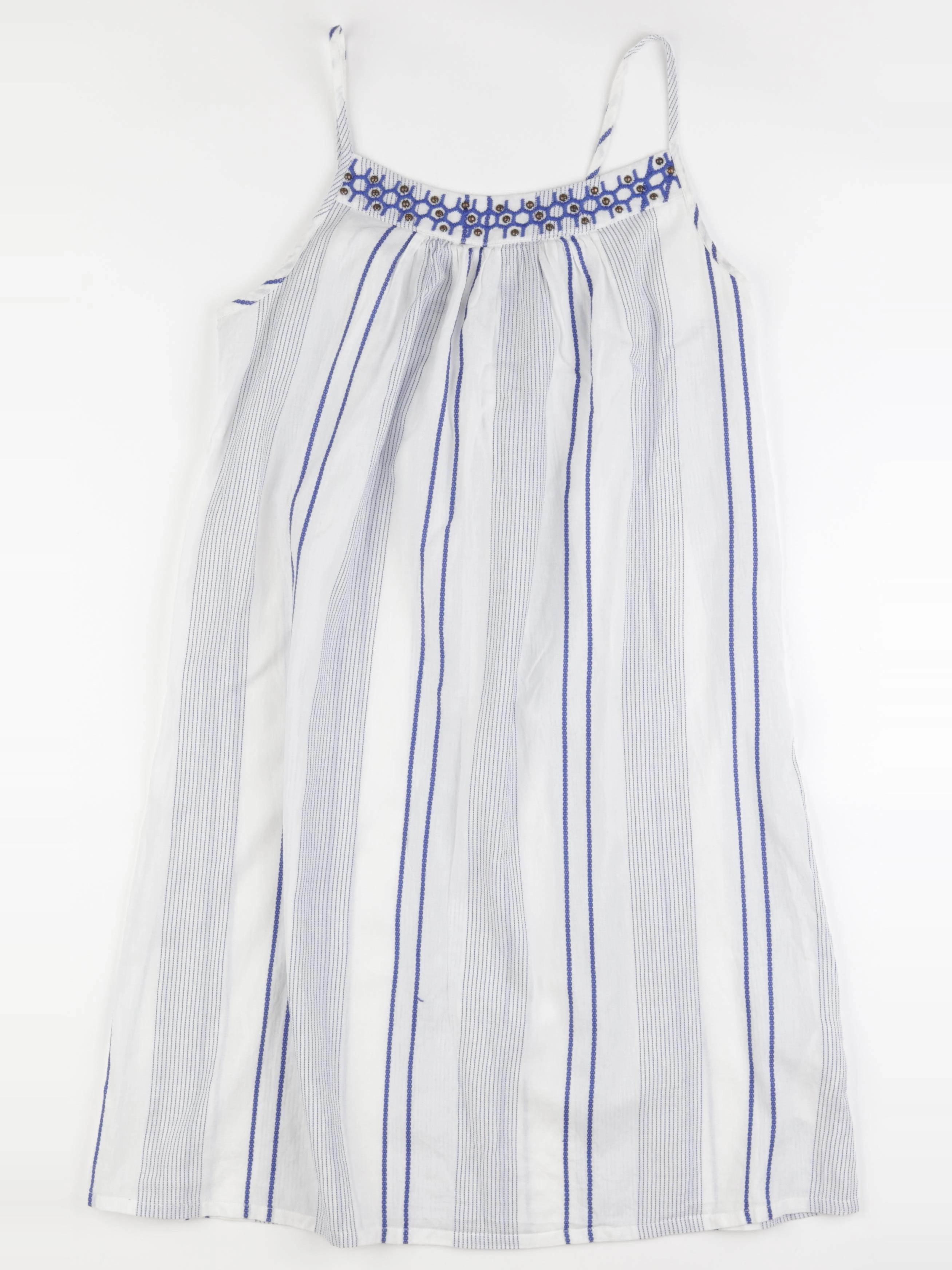 Vertbaudet - robe grossesse bleu, blanc - 38