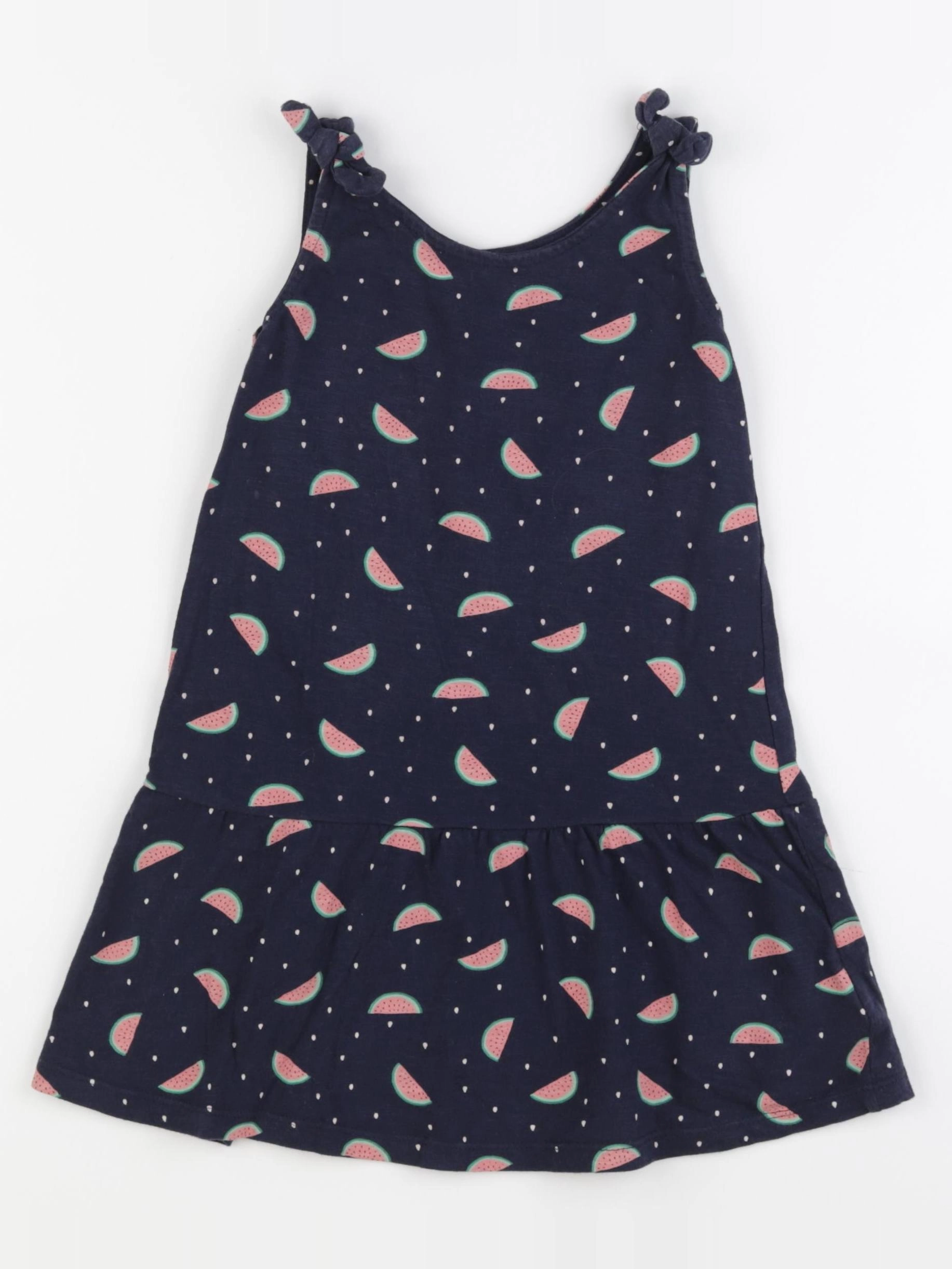 Vertbaudet - robe bleu - 5 ans
