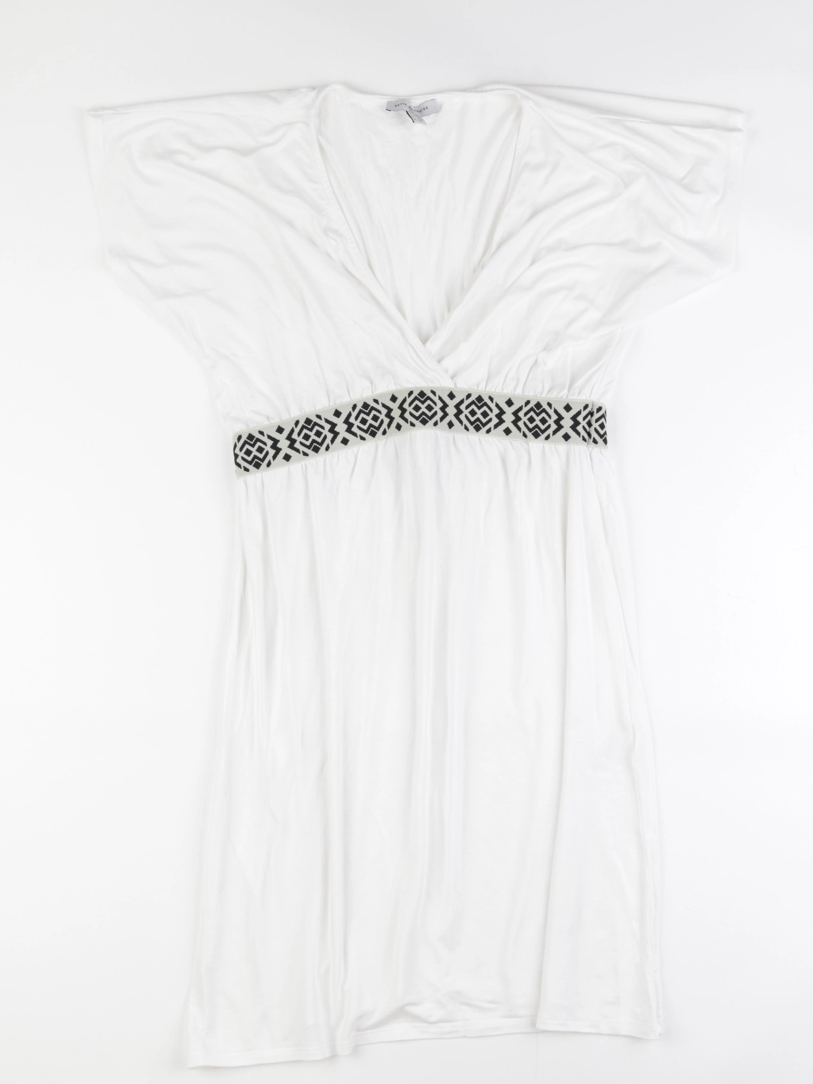 Envie de fraise - robe grossesse, allaitement blanc - 38 à 40