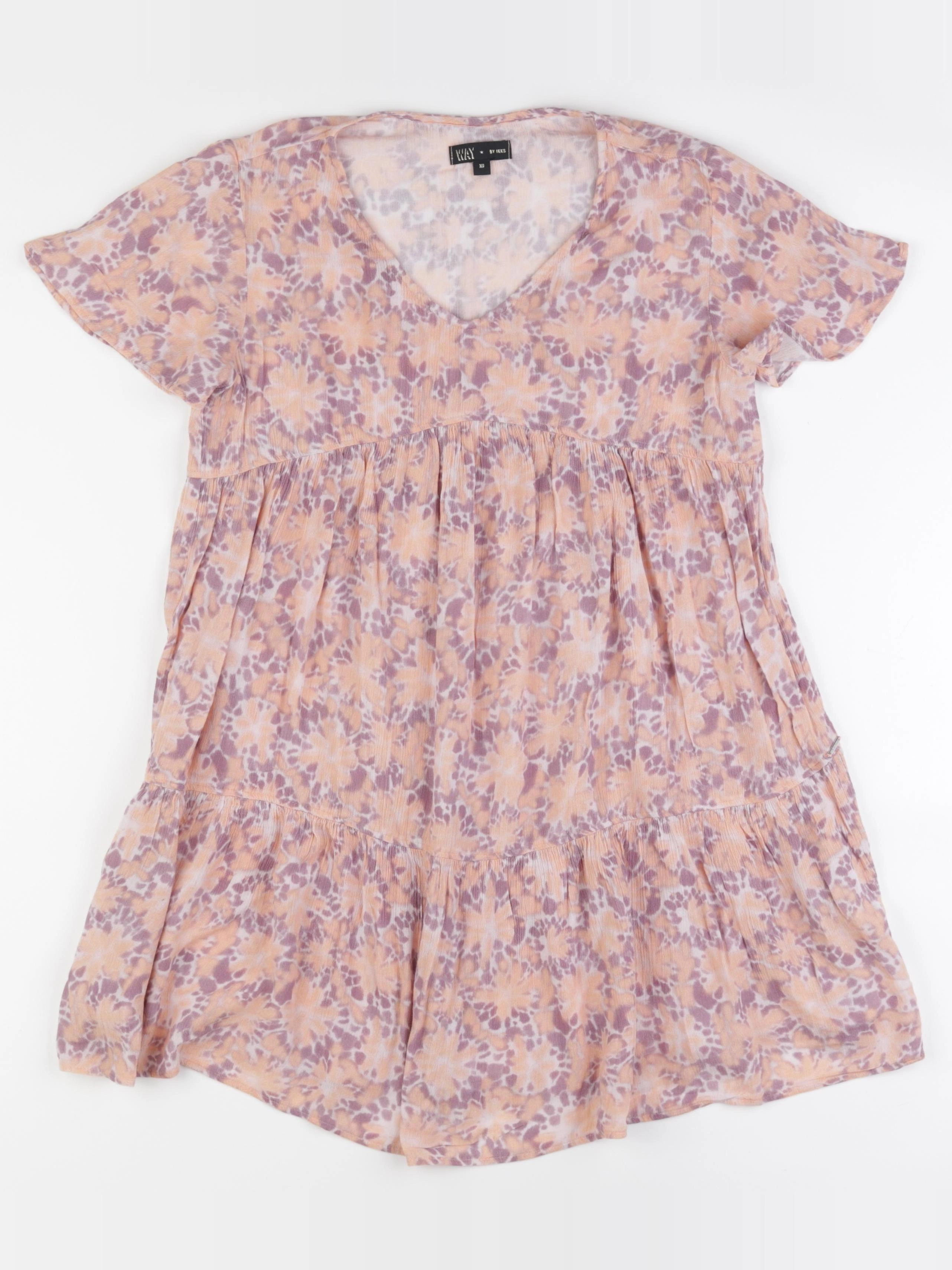 IKKS - robe rose - 12 ans