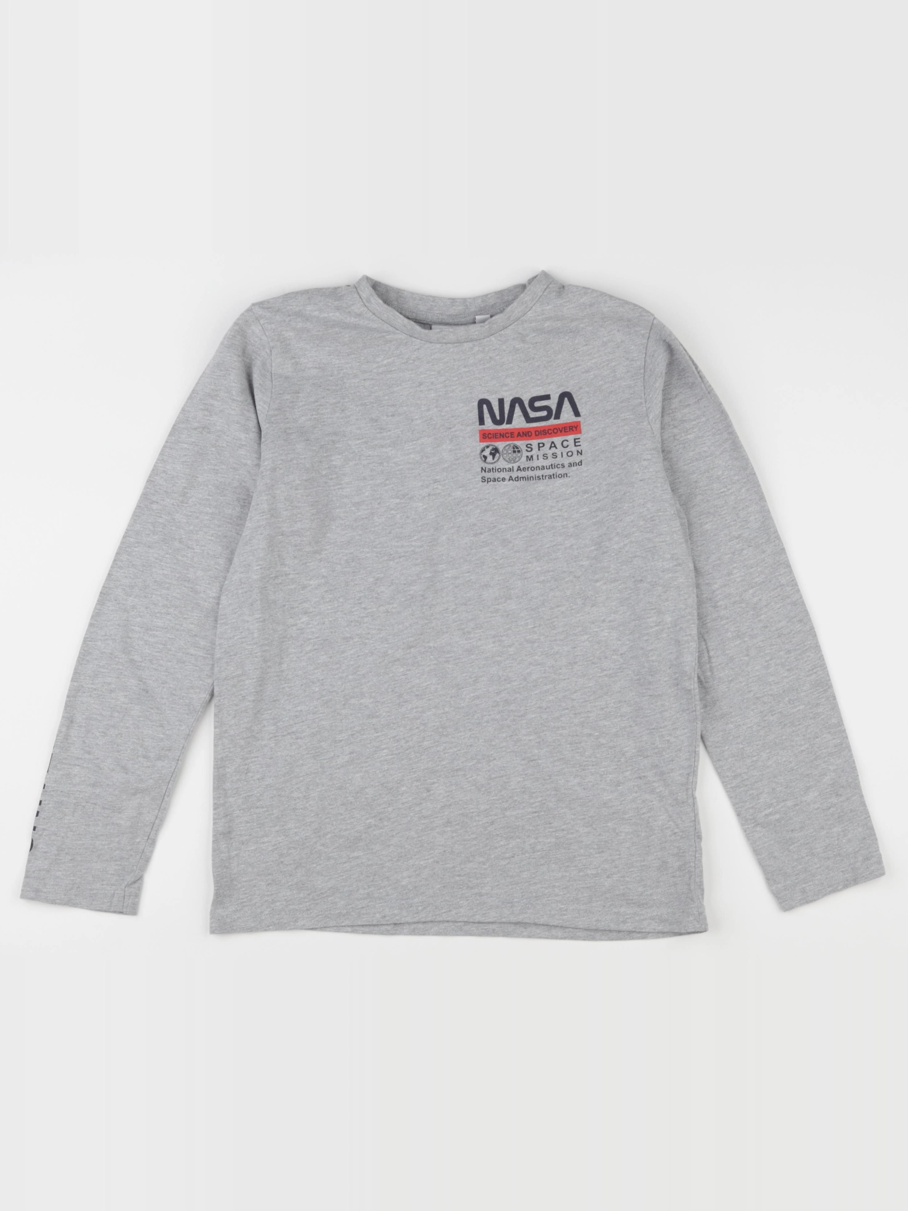 Vertbaudet - tee-shirt gris - 12 ans