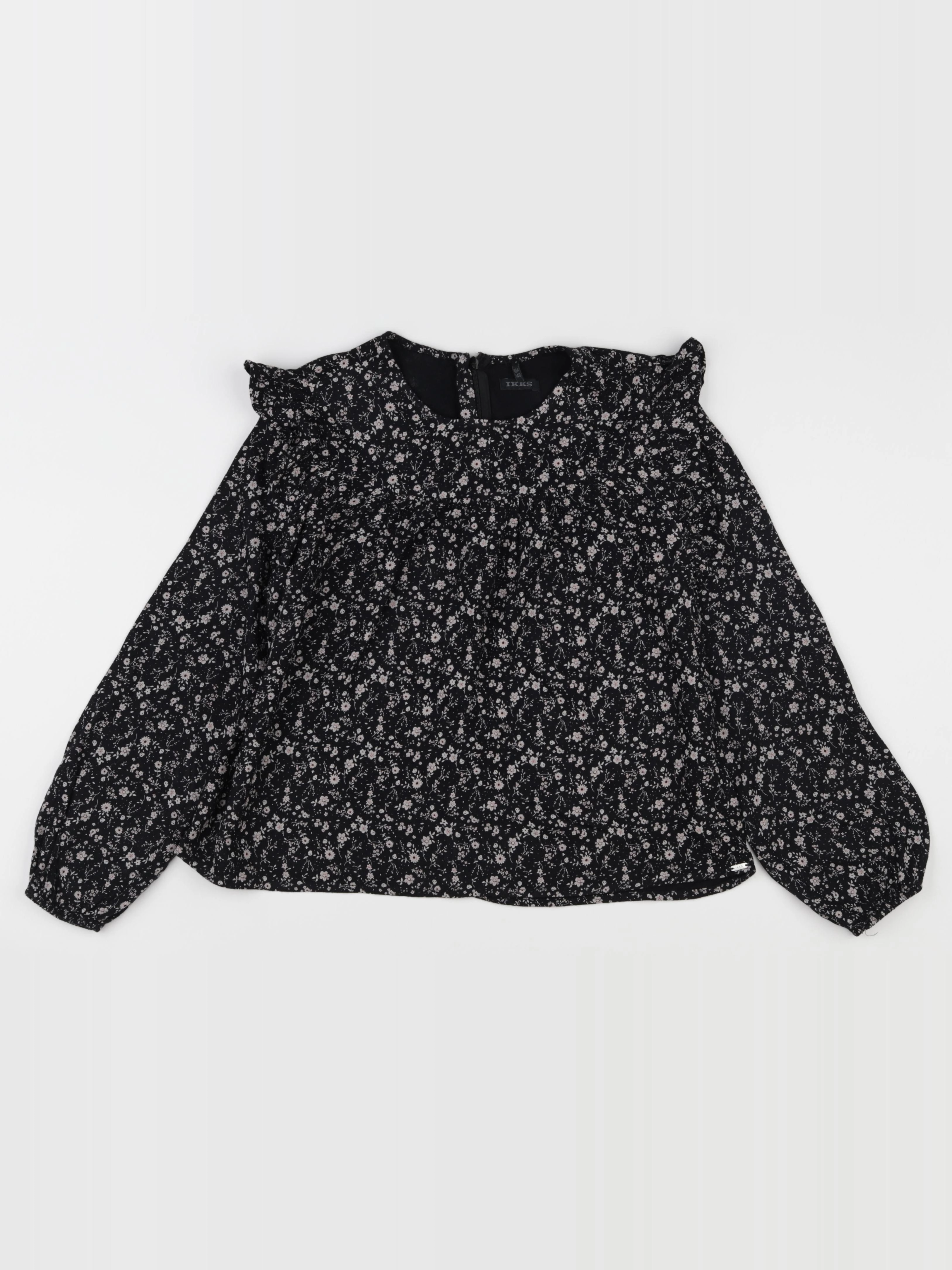 IKKS - blouse noir - 10 ans