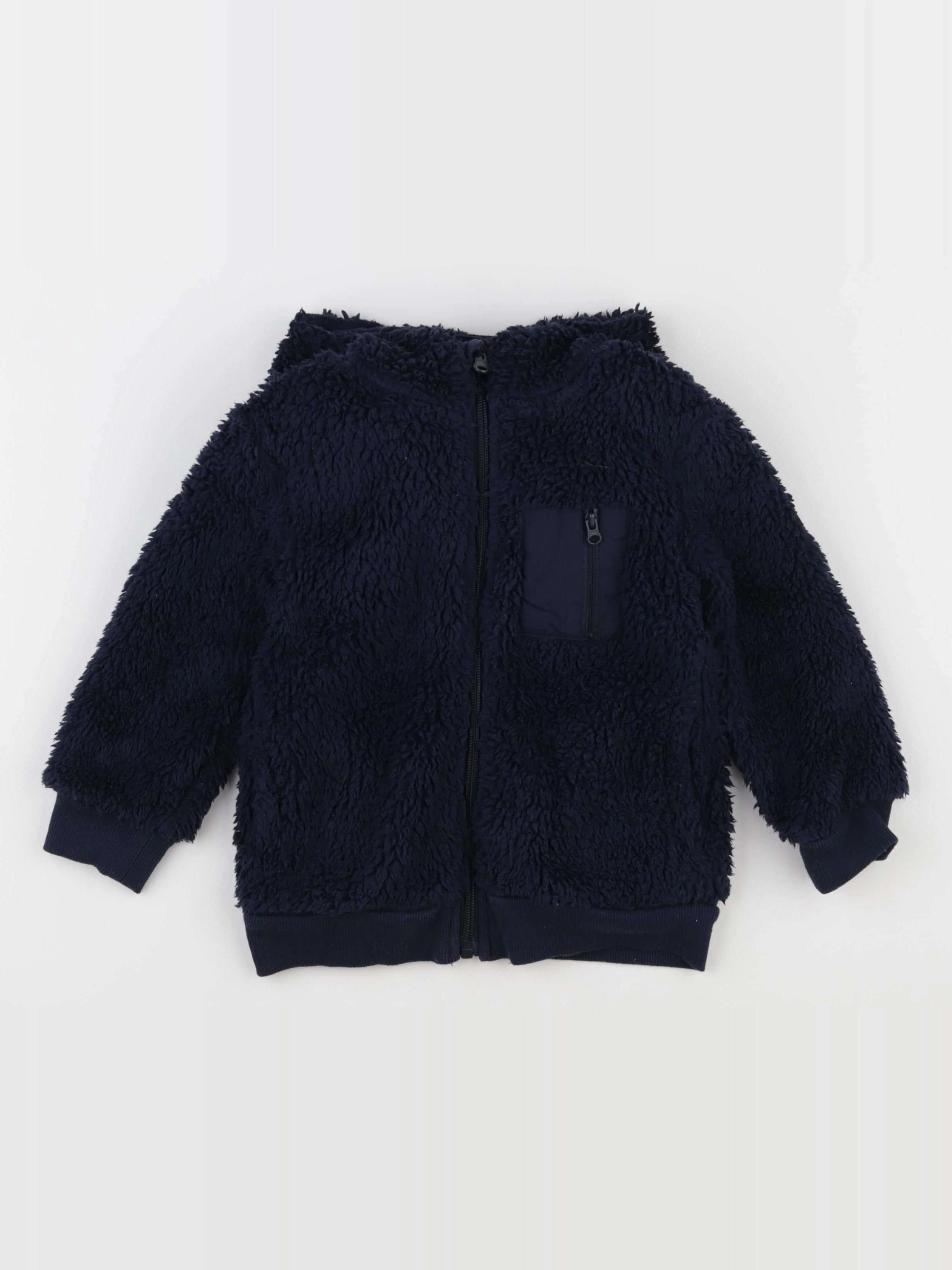 Vertbaudet - veste bleu - 4 ans