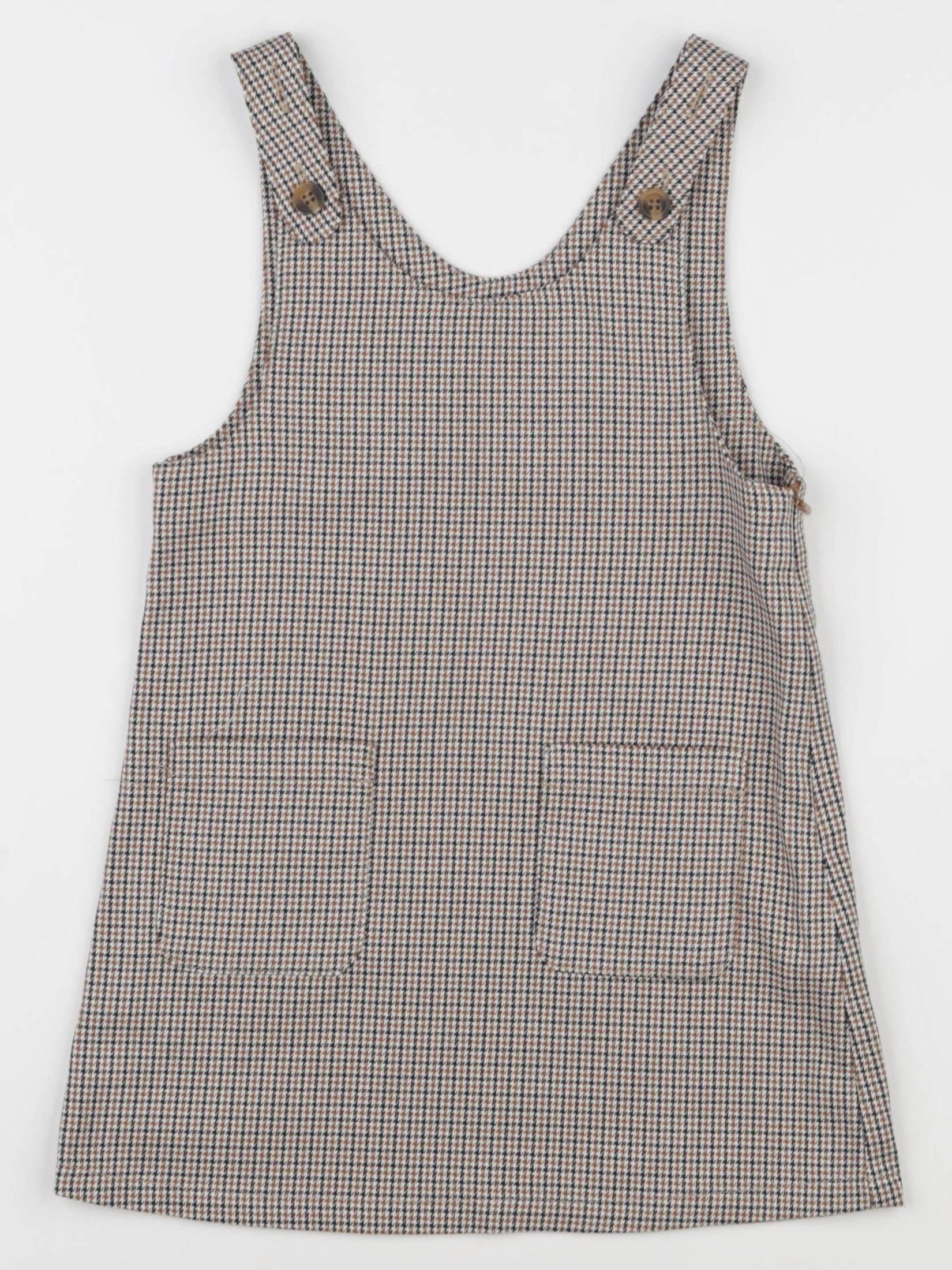 Okaidi - robe beige, marron - 3 ans