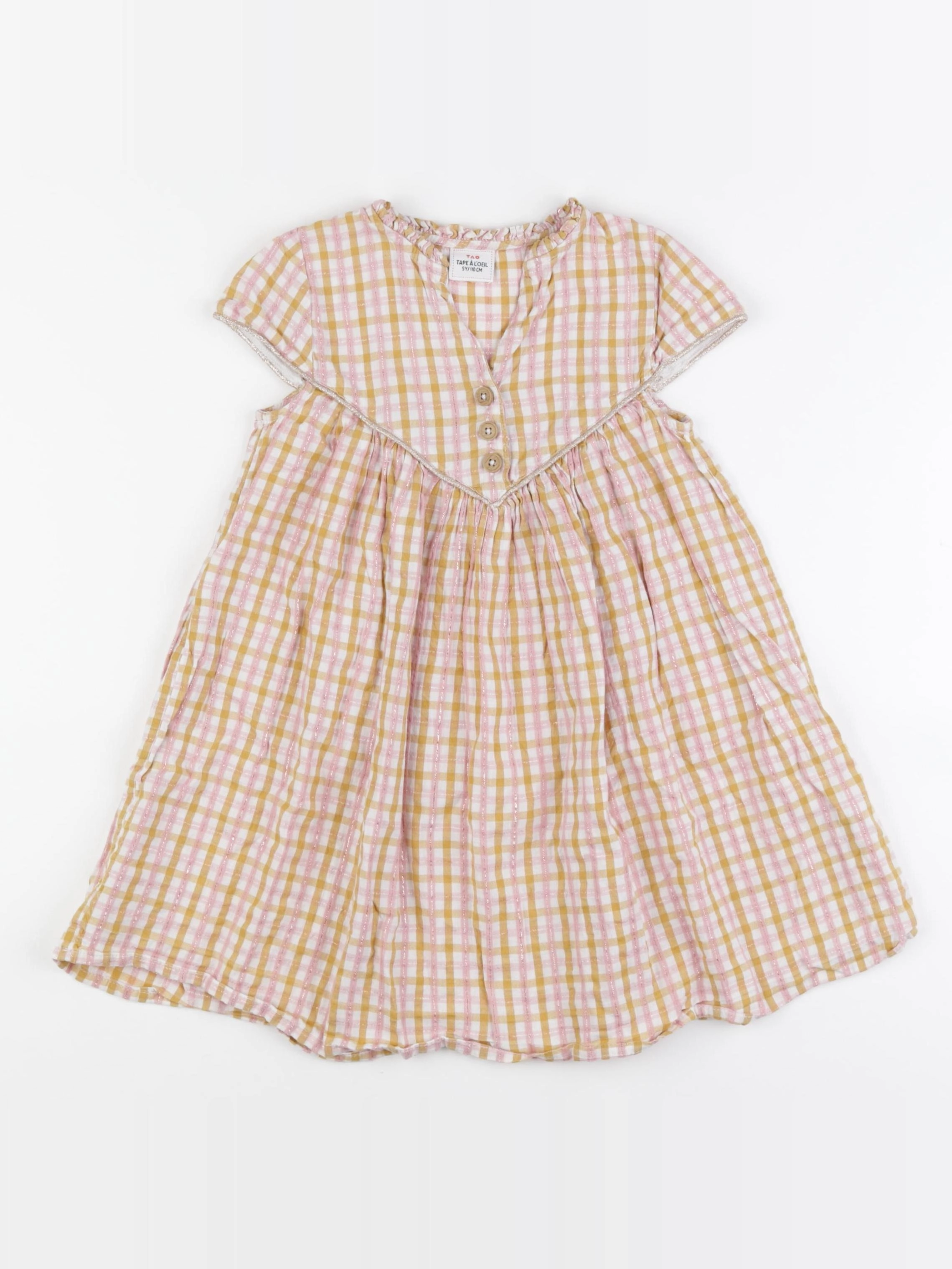 Tape à l'oeil - robe multicolore - 5 ans