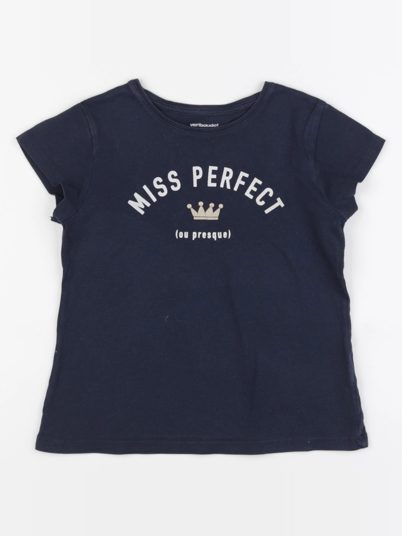 Vertbaudet - tee-shirt bleu - 5 ans