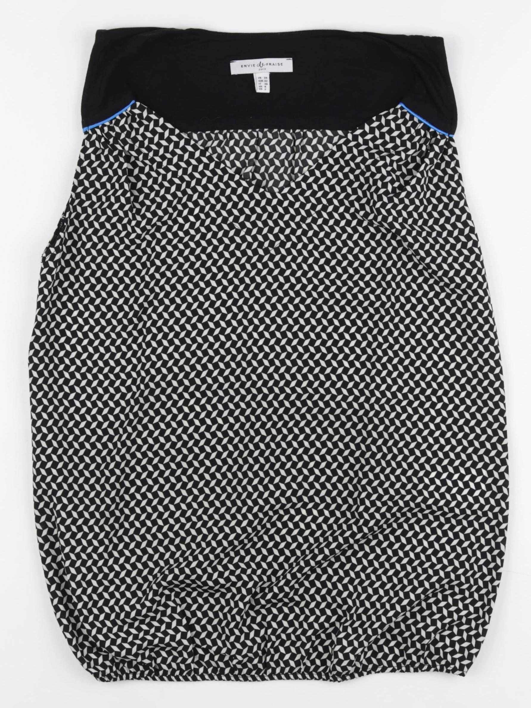 Envie de fraise - blouse grossesse blanc, noir - 34