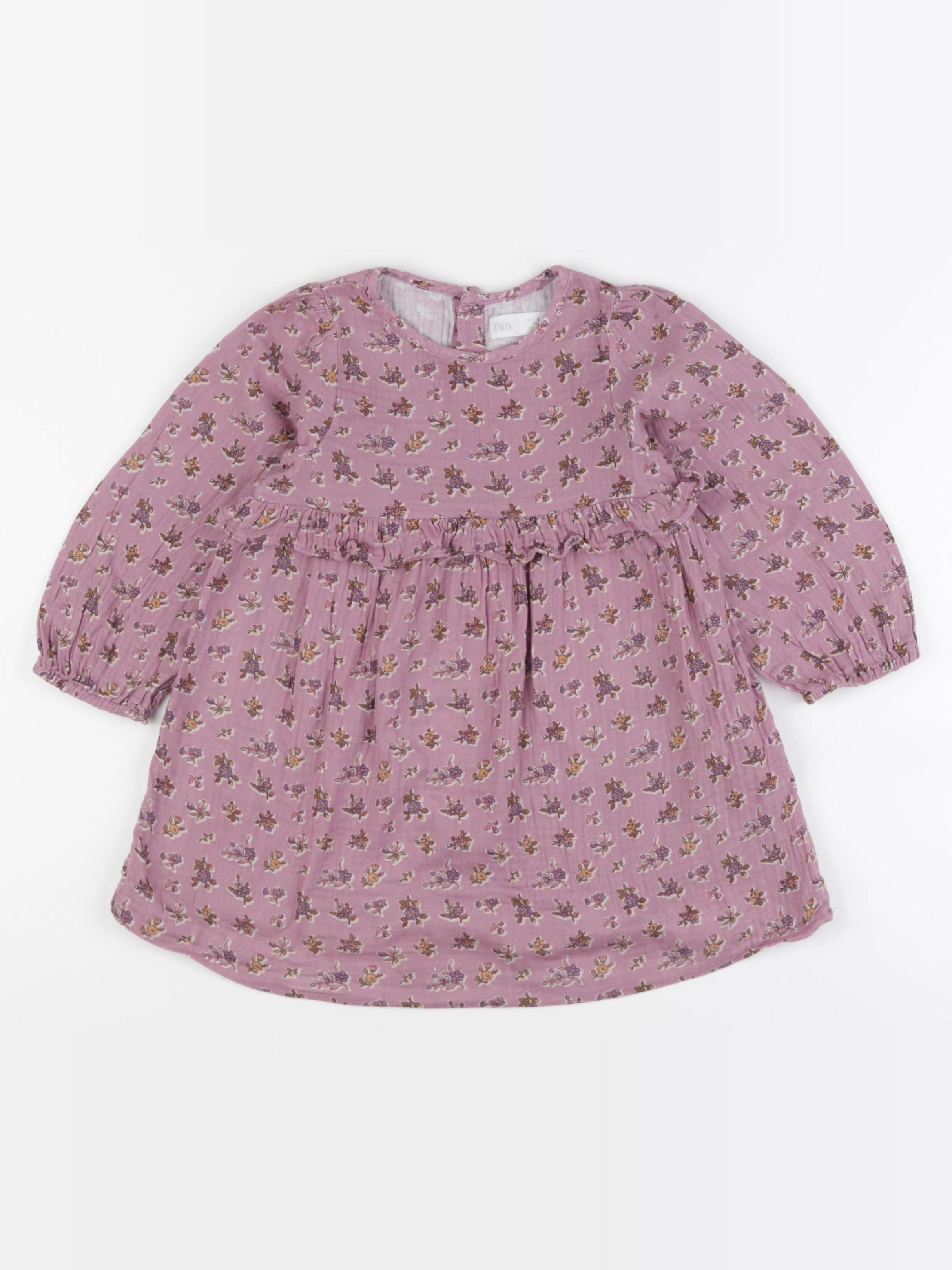 Zara - robe violet - 4 ans
