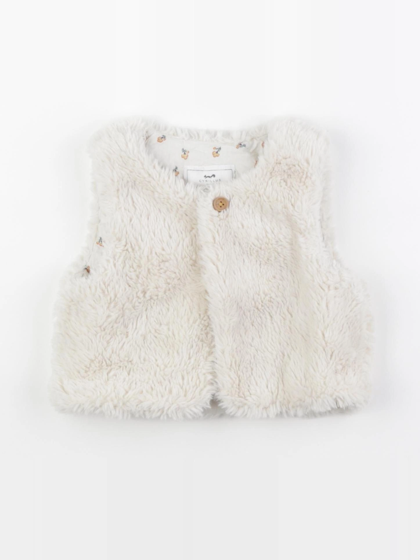 Cyrillus - gilet beige - 18 mois