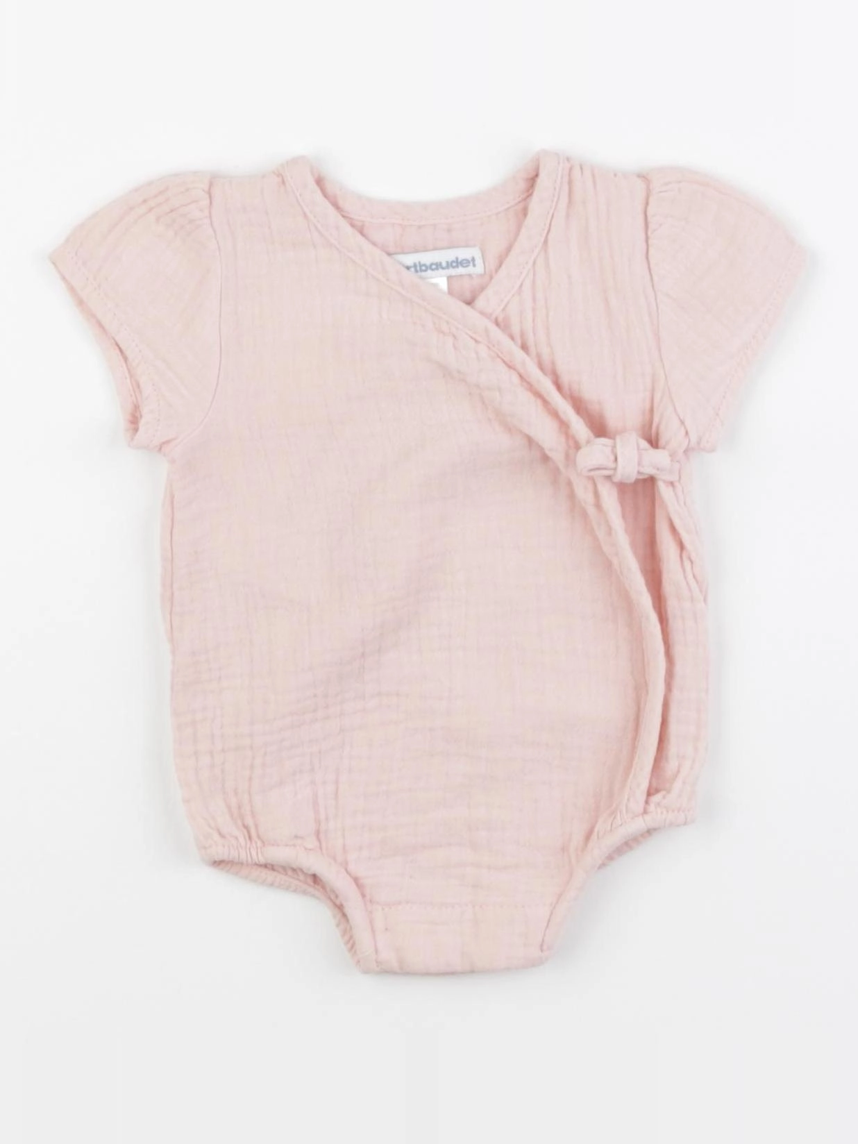 Vertbaudet - combinaison rose - 1 mois