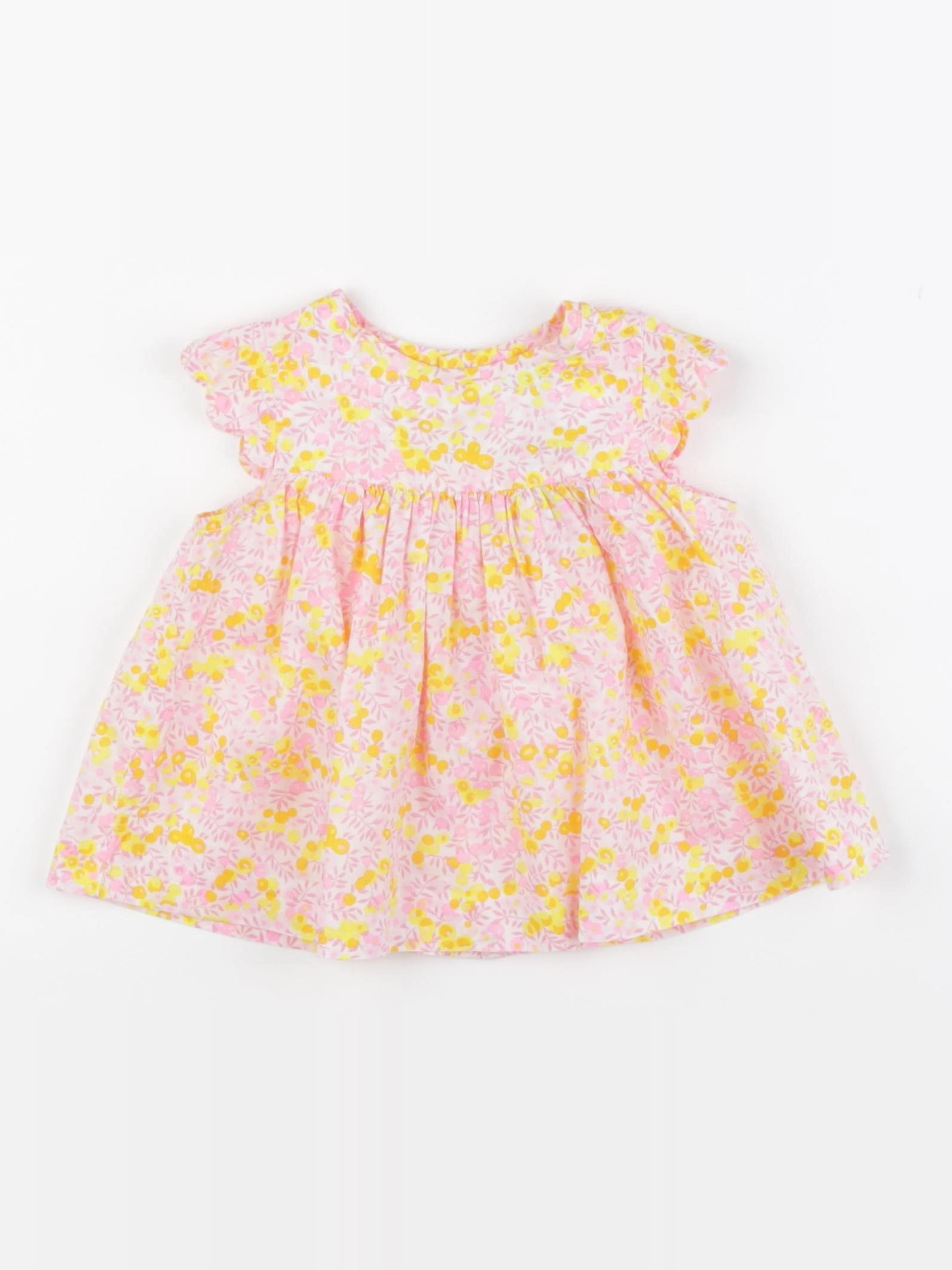 Jacadi - blouse liberty multicolore - 12 mois