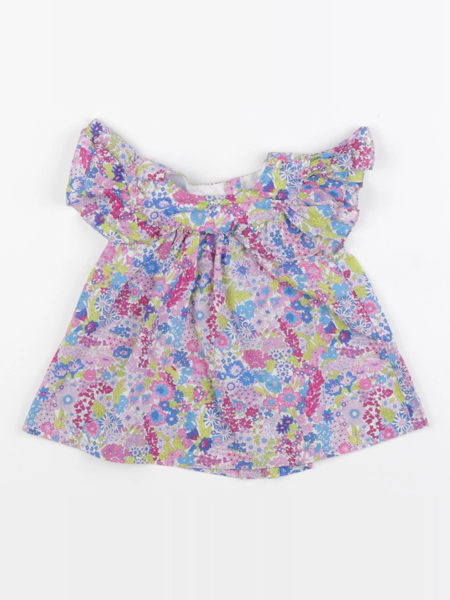 Jacadi - blouse liberty multicolore - 18 mois