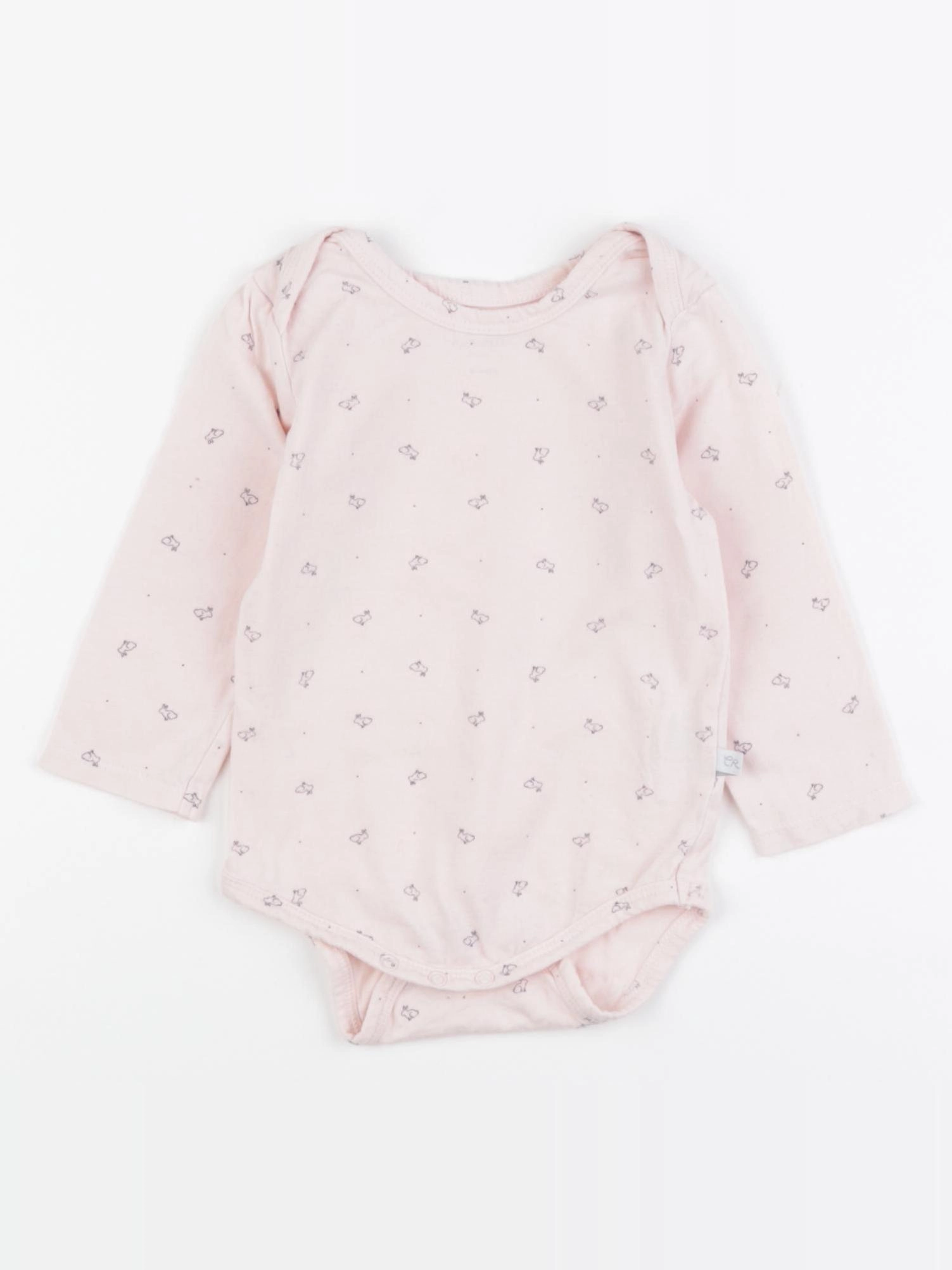 Cadet Rousselle - body rose - 6 mois