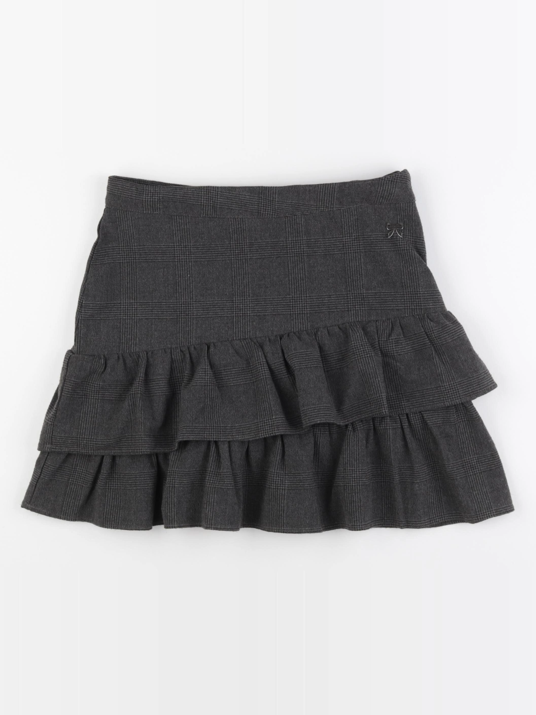 Vertbaudet - jupe gris - 12 ans